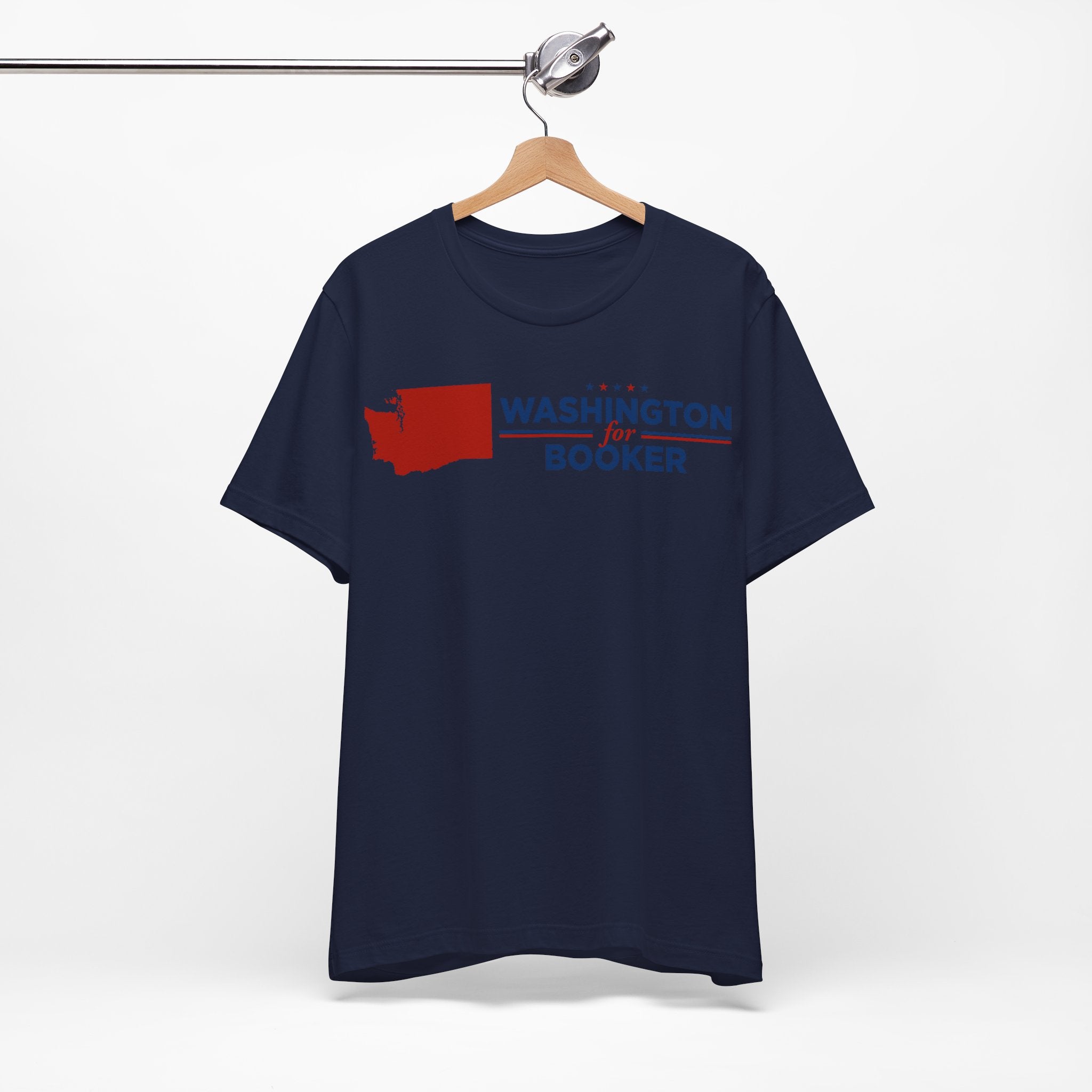 Washington for Cory Booker for President Campaign T-Shirt 2028