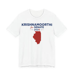 Raja Krishnamoorthi for Illinois Senate Campaign T-Shirt 2026