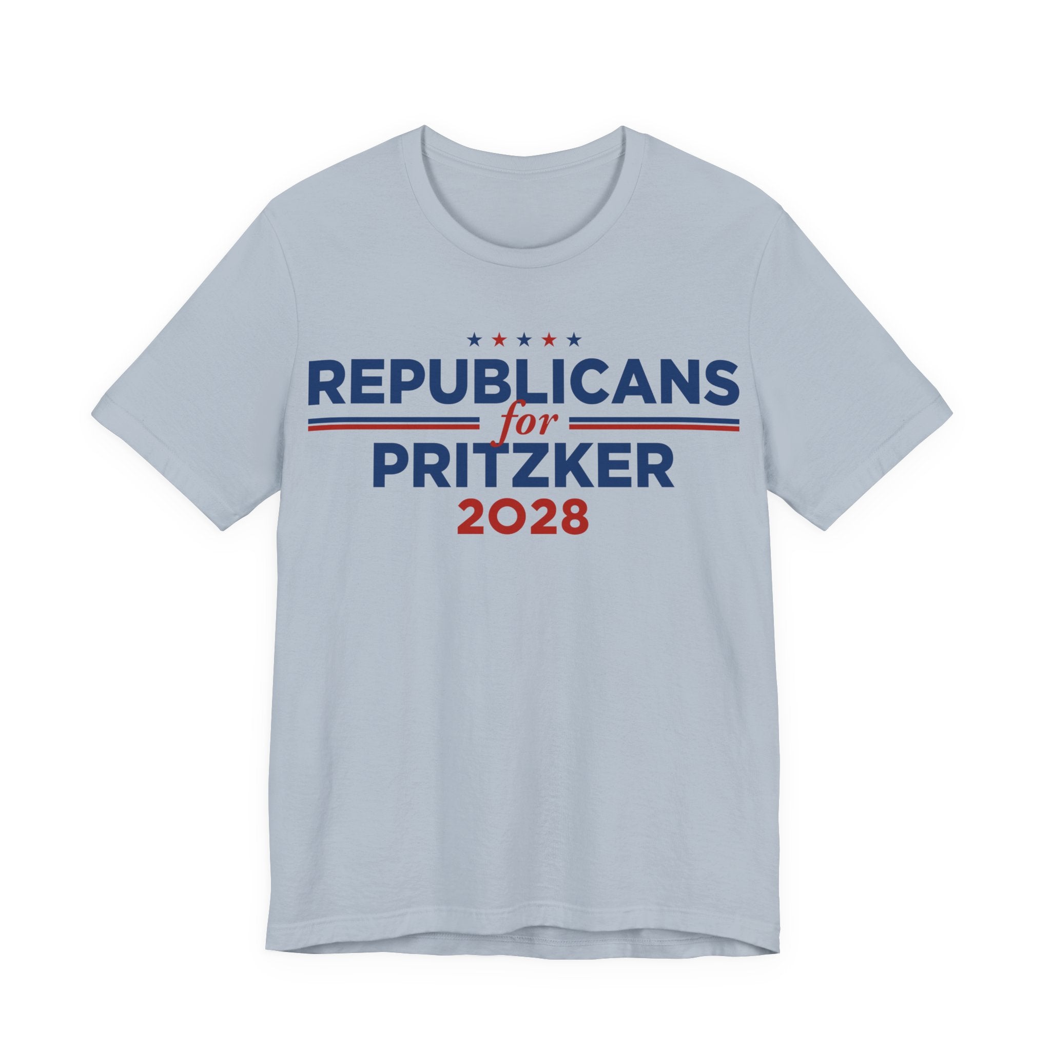 Republicans for J.B. Pritzker for President Campaign T-Shirt 2028