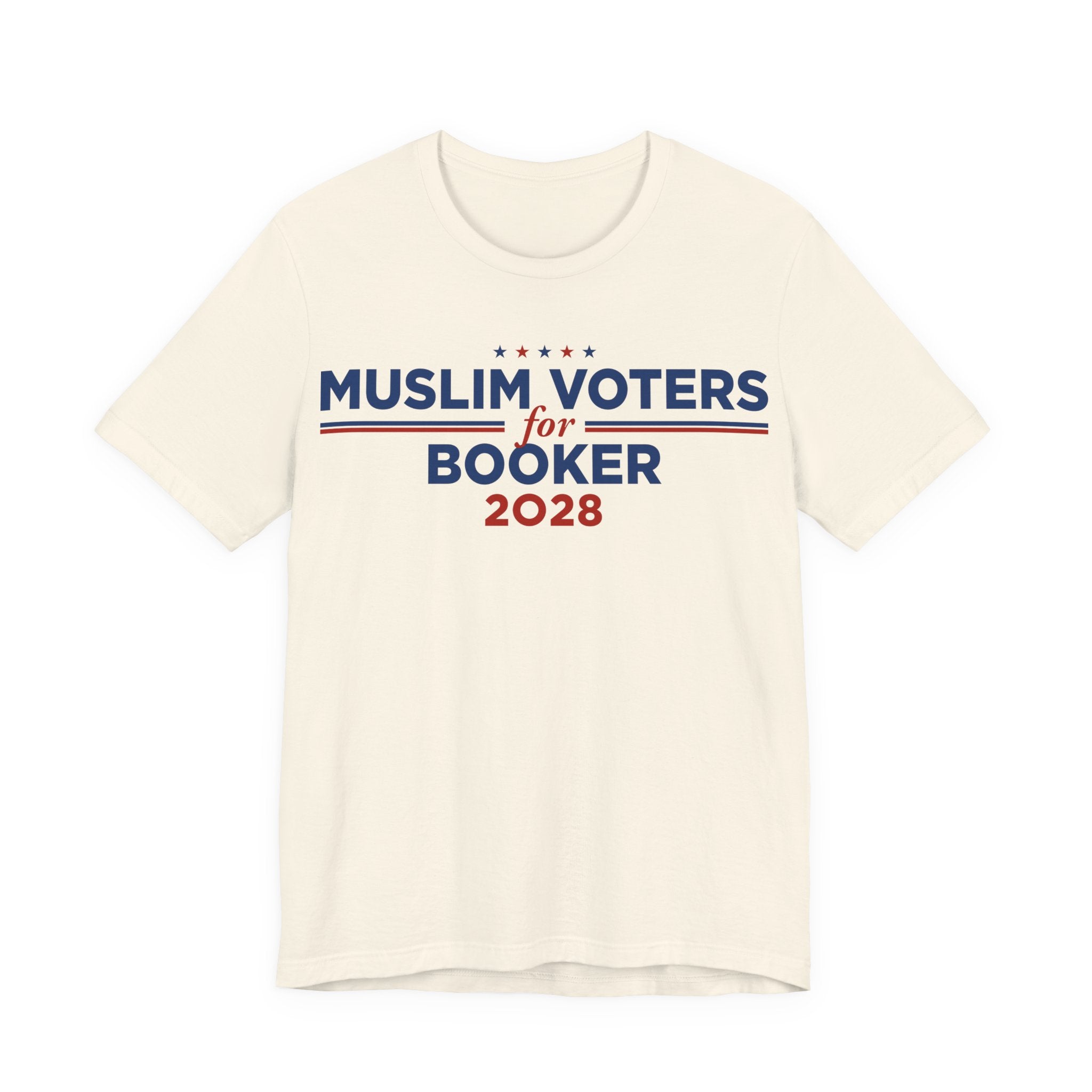 Muslim Voters for Cory Booker for President Campaign T-Shirt 2028