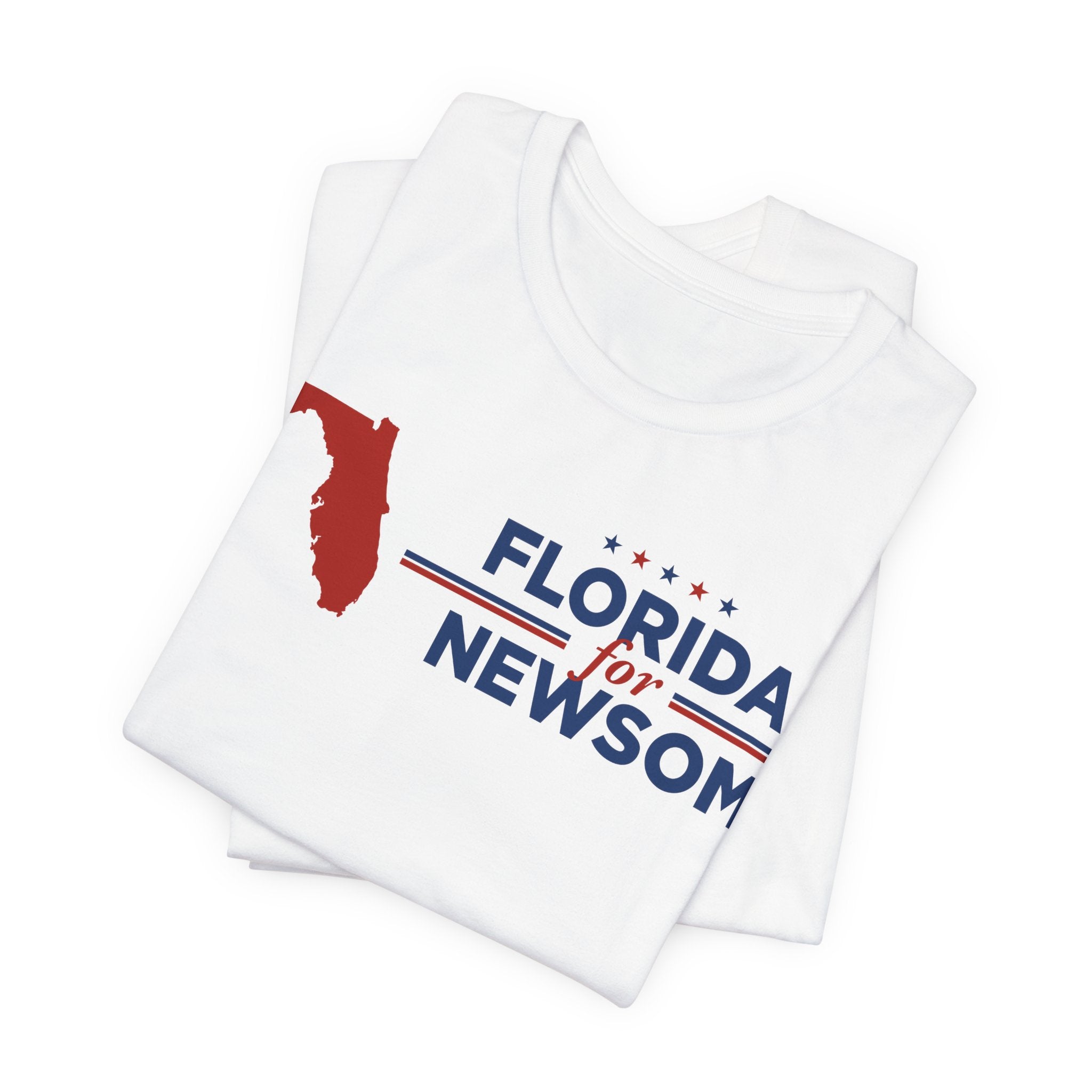 Florida for Gavin Newsom for President Campaign T-Shirt 2028