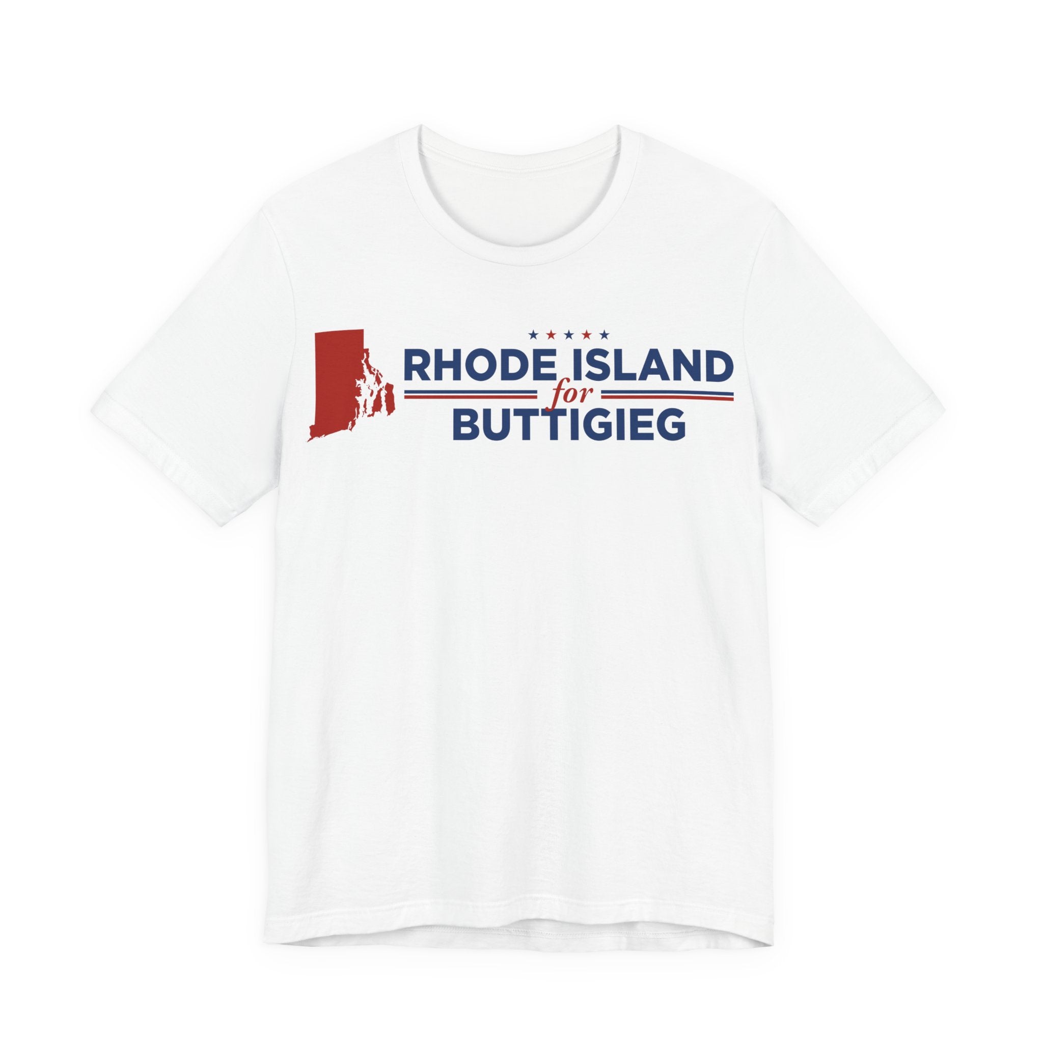 Rhode Island for Pete Buttigieg for President Campaign T-Shirt 2028