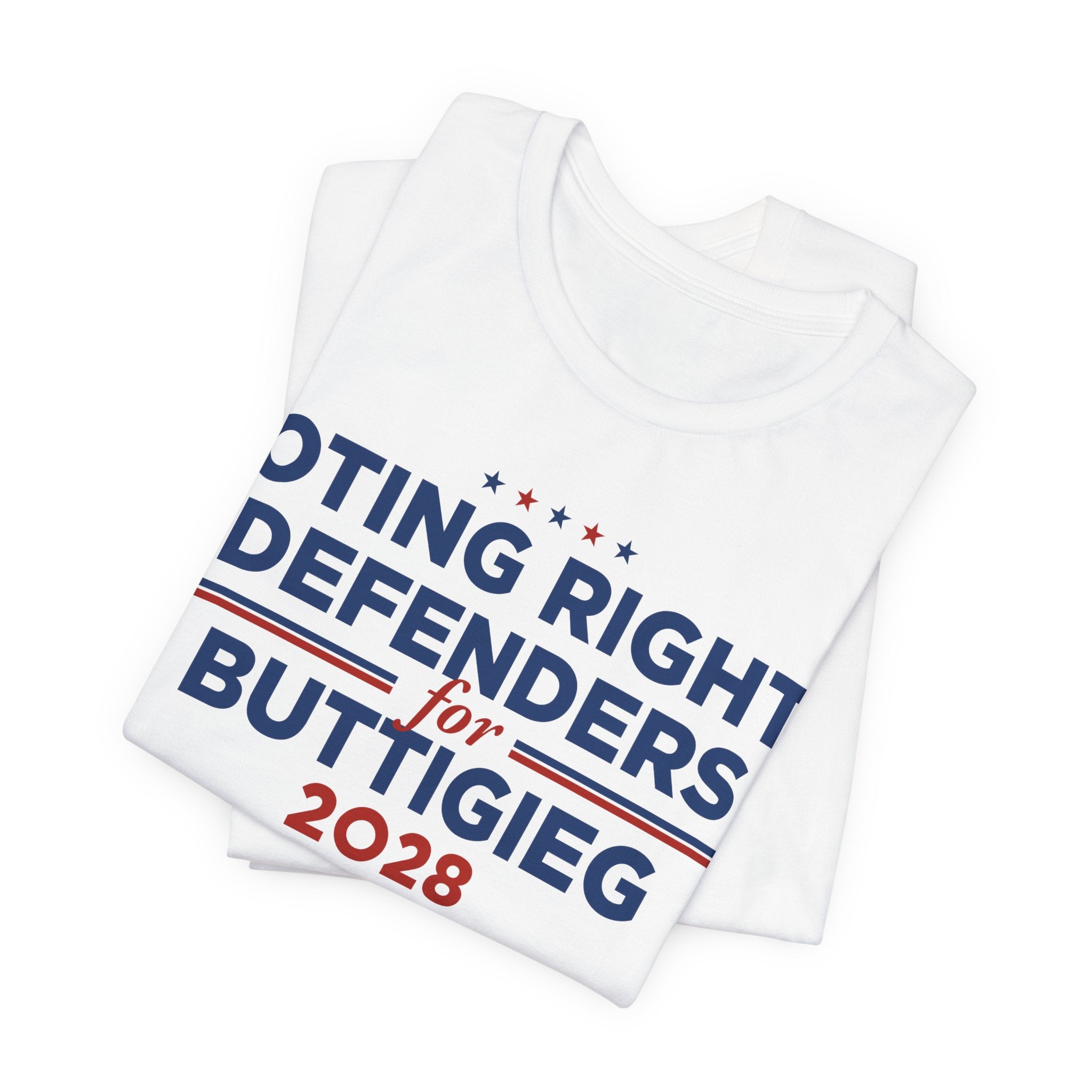 Voting Rights Defenders for Pete Buttigieg for President Campaign T-Shirt 2028