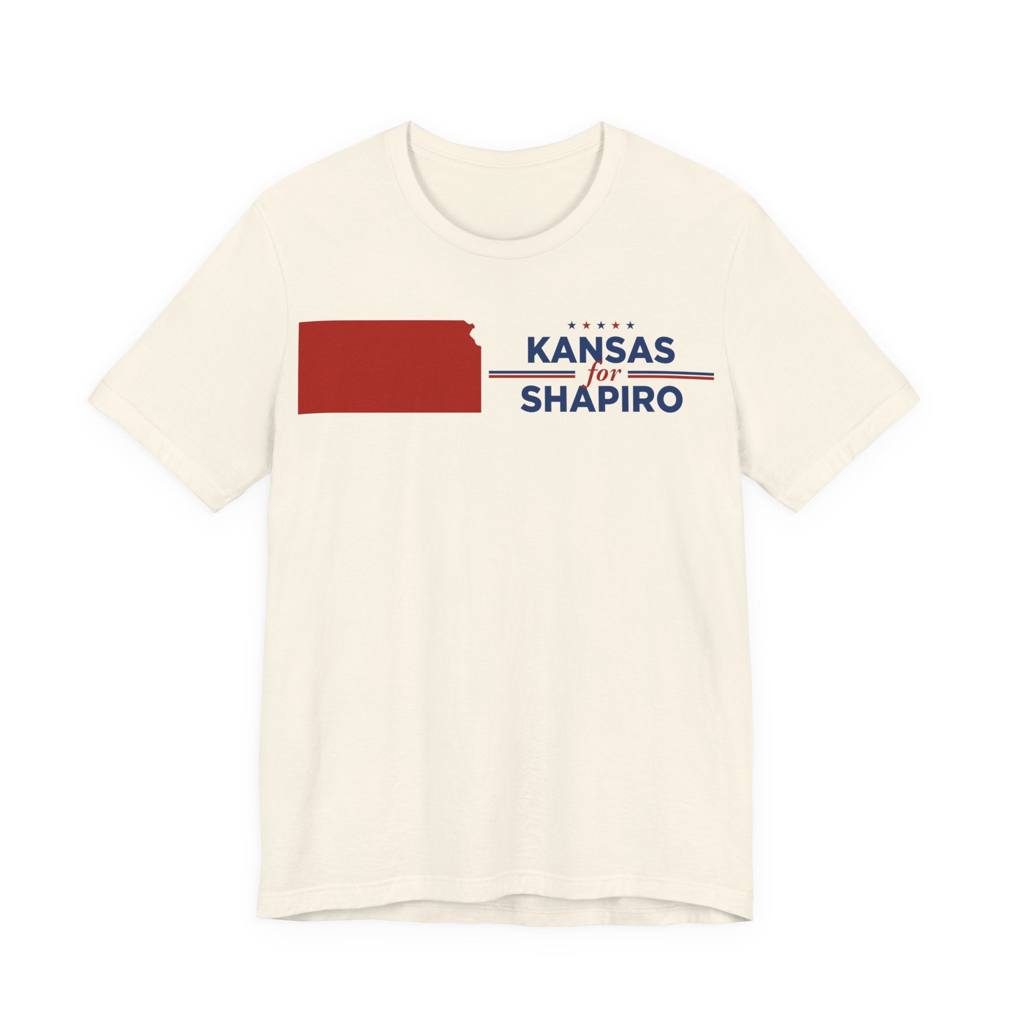 Kansas for Josh Shapiro for President Campaign T-Shirt 2028