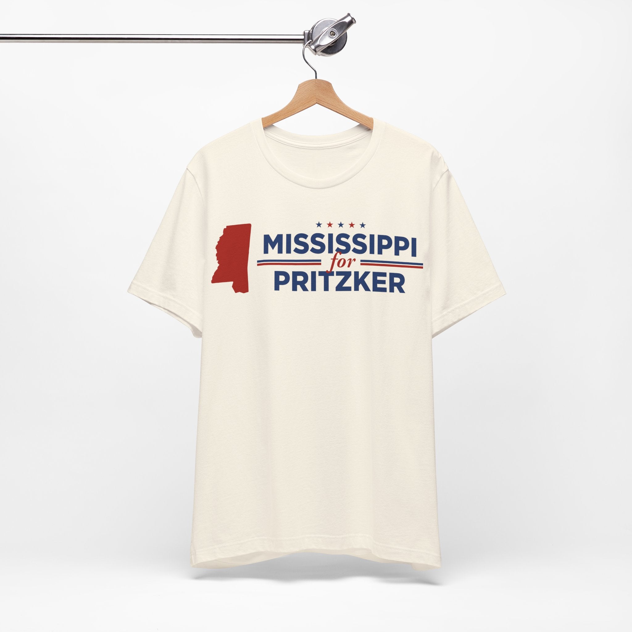 Mississippi for J.B. Pritzker for President Campaign T-Shirt 2028