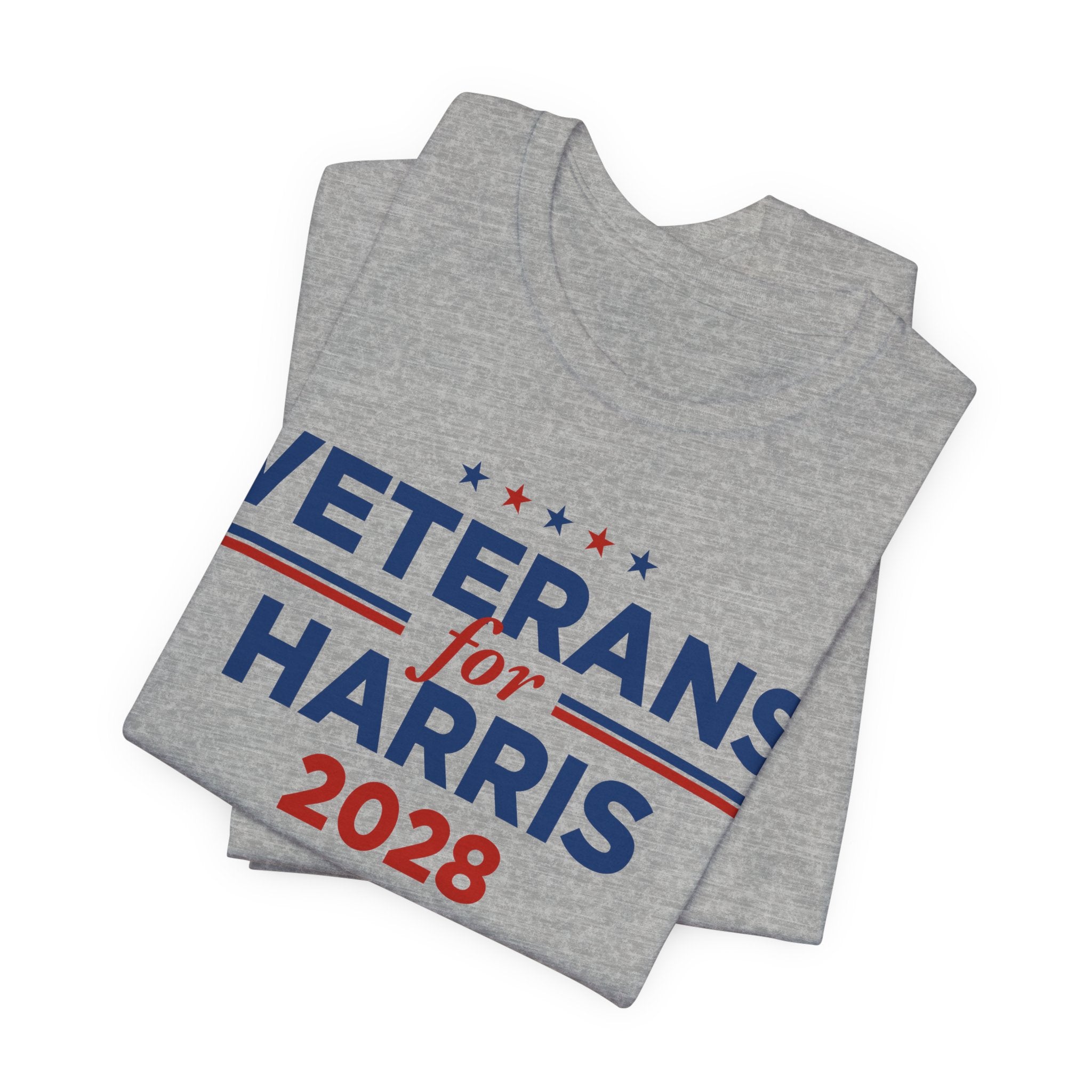 Veterans for Kamala Harris for President Campaign T-Shirt 2028