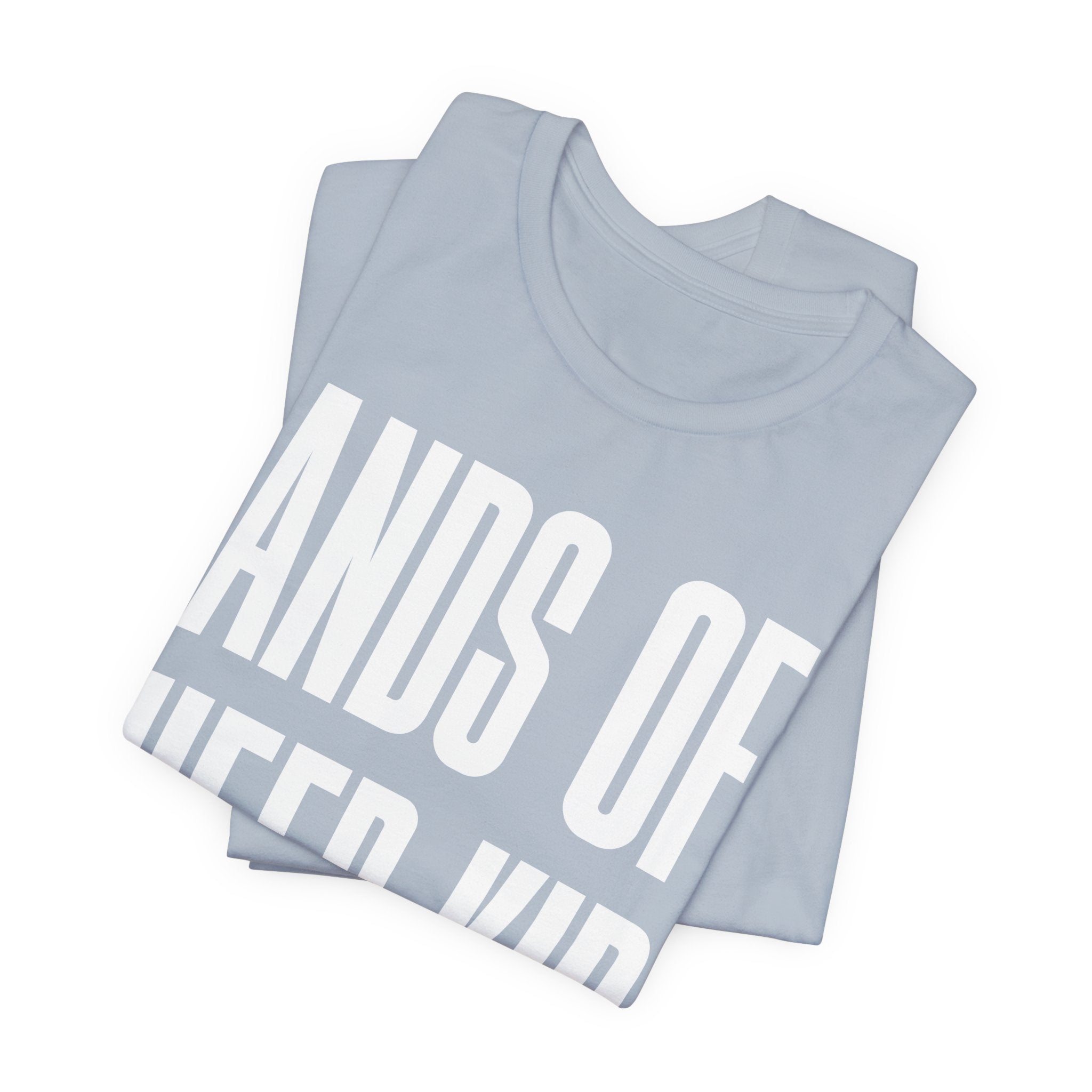 Hands Off Queer Kids T-Shirt | LGBTQ+ Ally Protest Tee | Protect Queer & Trans Kids Graphic Shirt