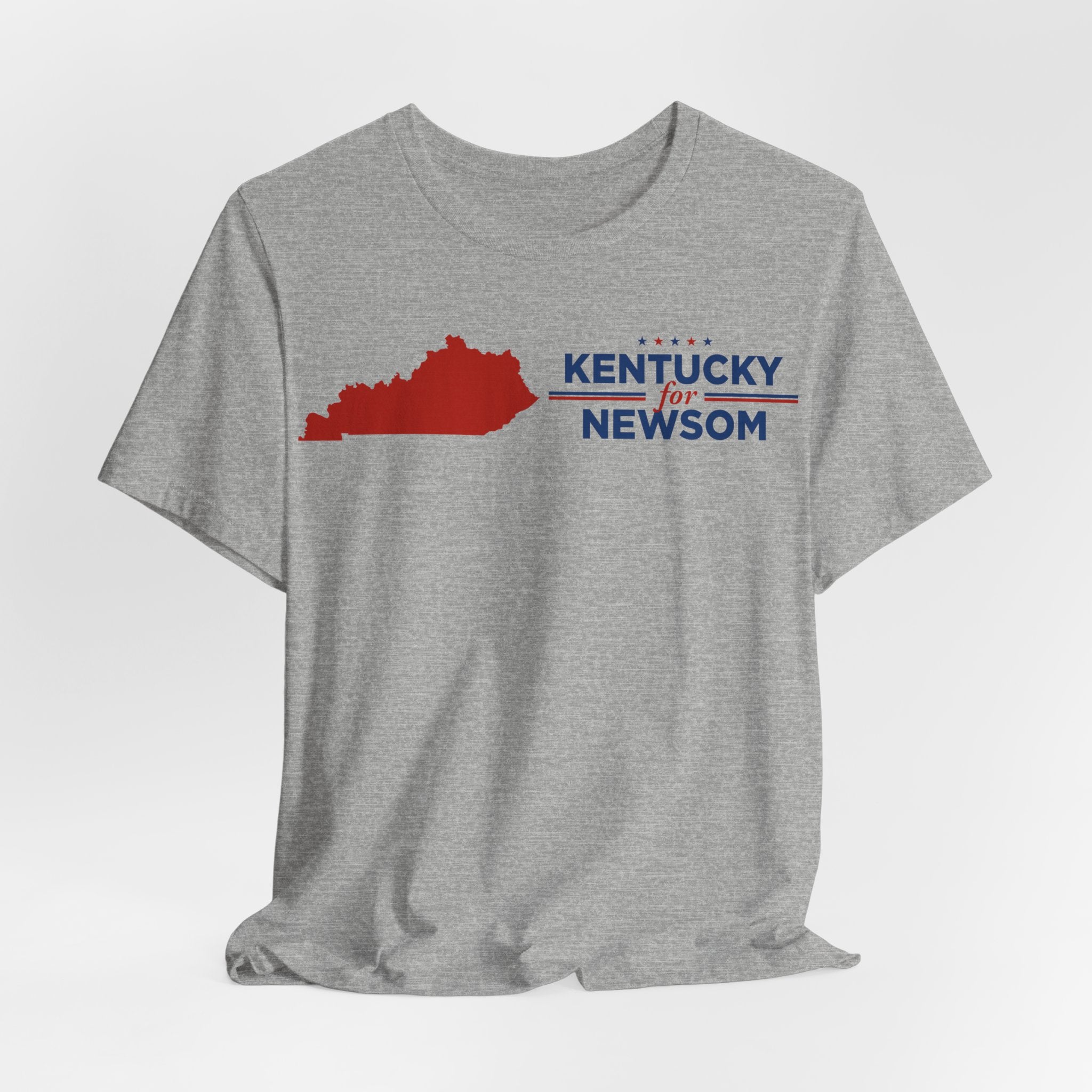 Kentucky for Gavin Newsom for President Campaign T-Shirt 2028