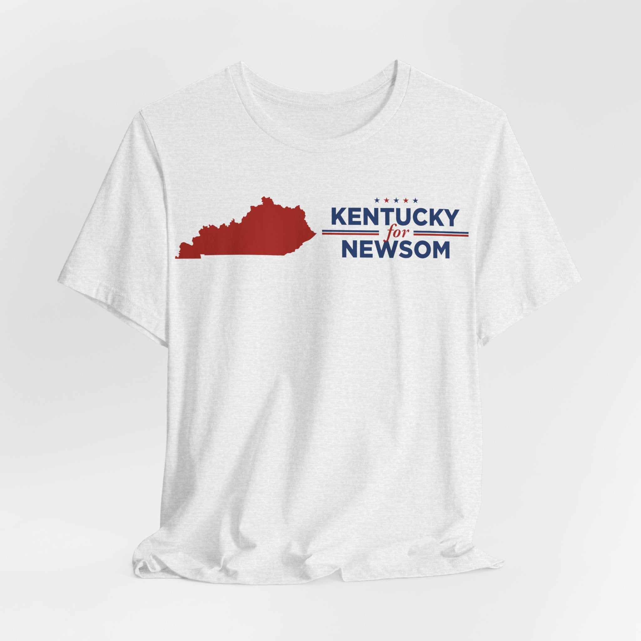 Kentucky for Gavin Newsom for President Campaign T-Shirt 2028