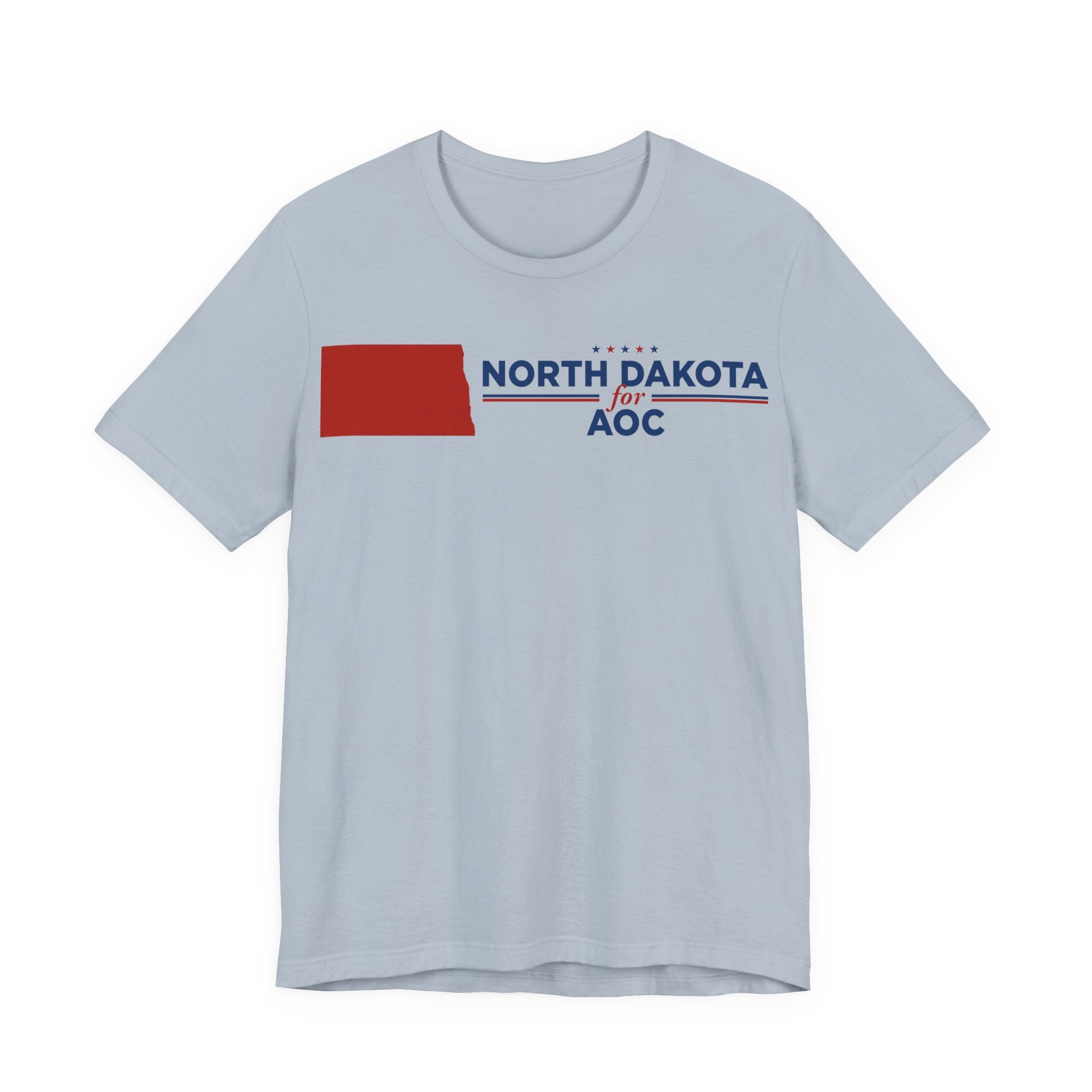 North Dakota for AOC for President Campaign T-Shirt 2028