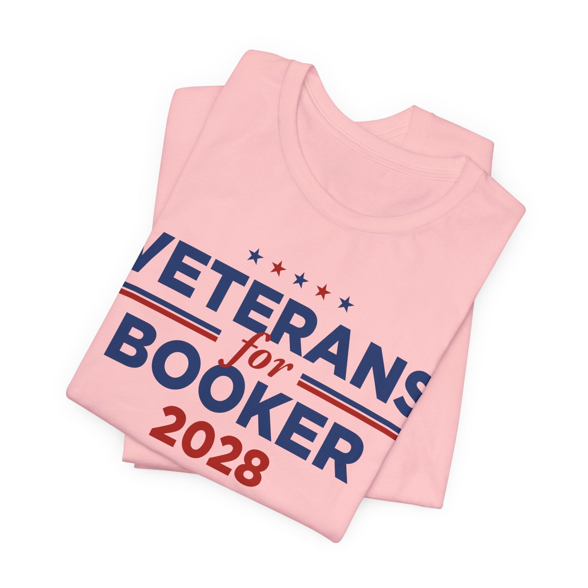 Veterans for Cory Booker for President Campaign T-Shirt 2028