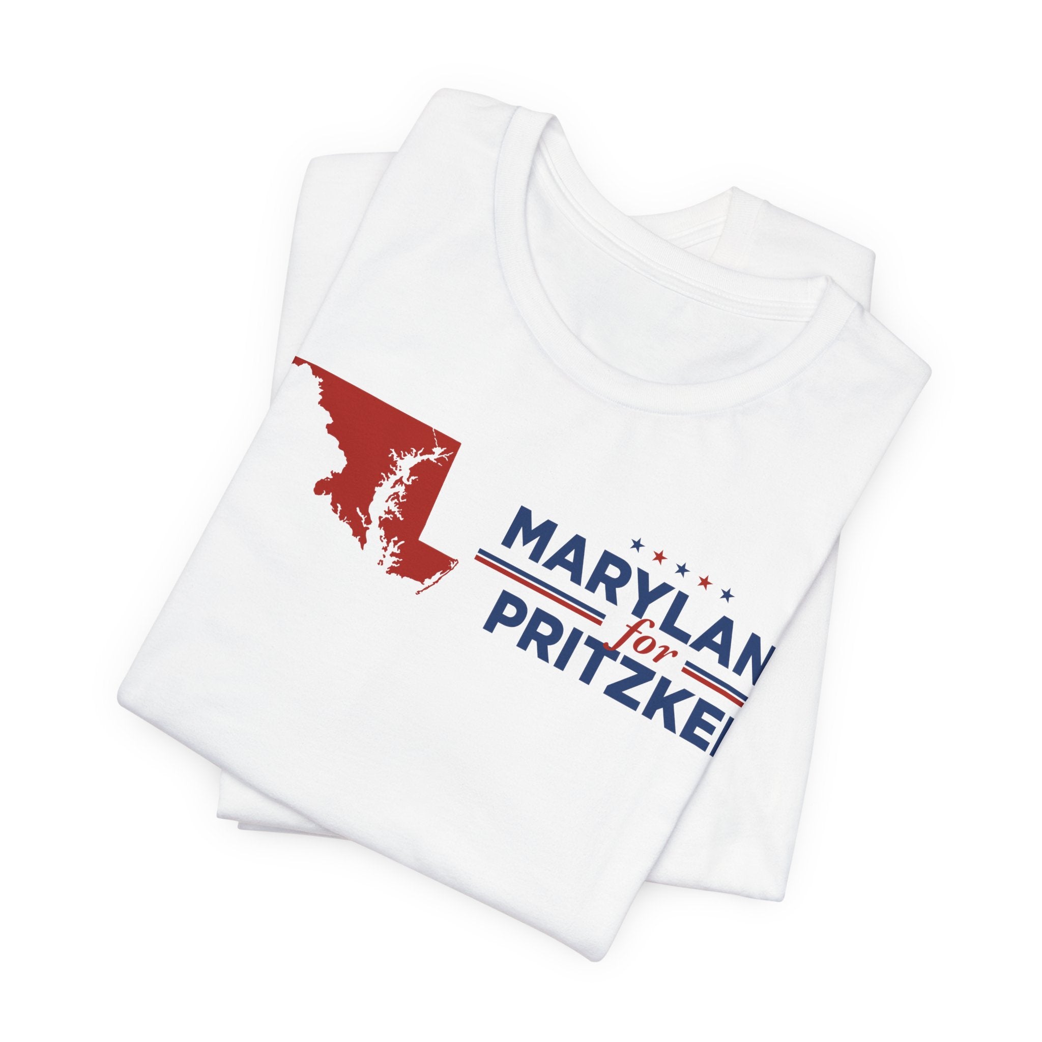 Maryland for J.B. Pritzker for President Campaign T-Shirt 2028