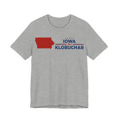 Iowa for Amy Klobuchar for President Campaign T-Shirt 2028