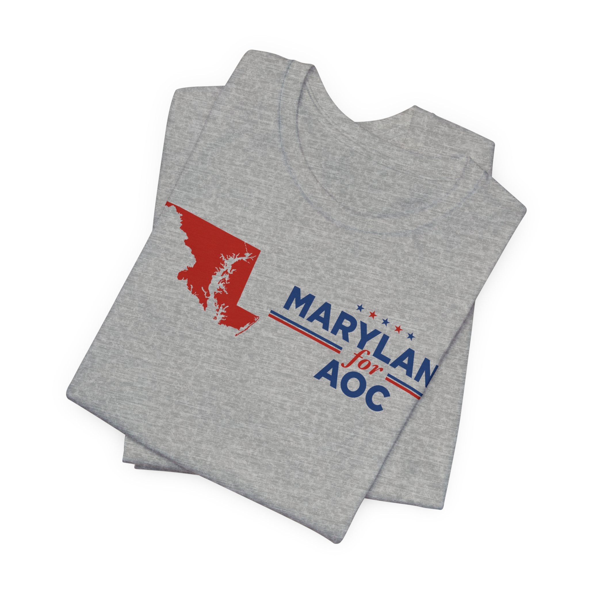 Maryland for AOC for President Campaign T-Shirt 2028
