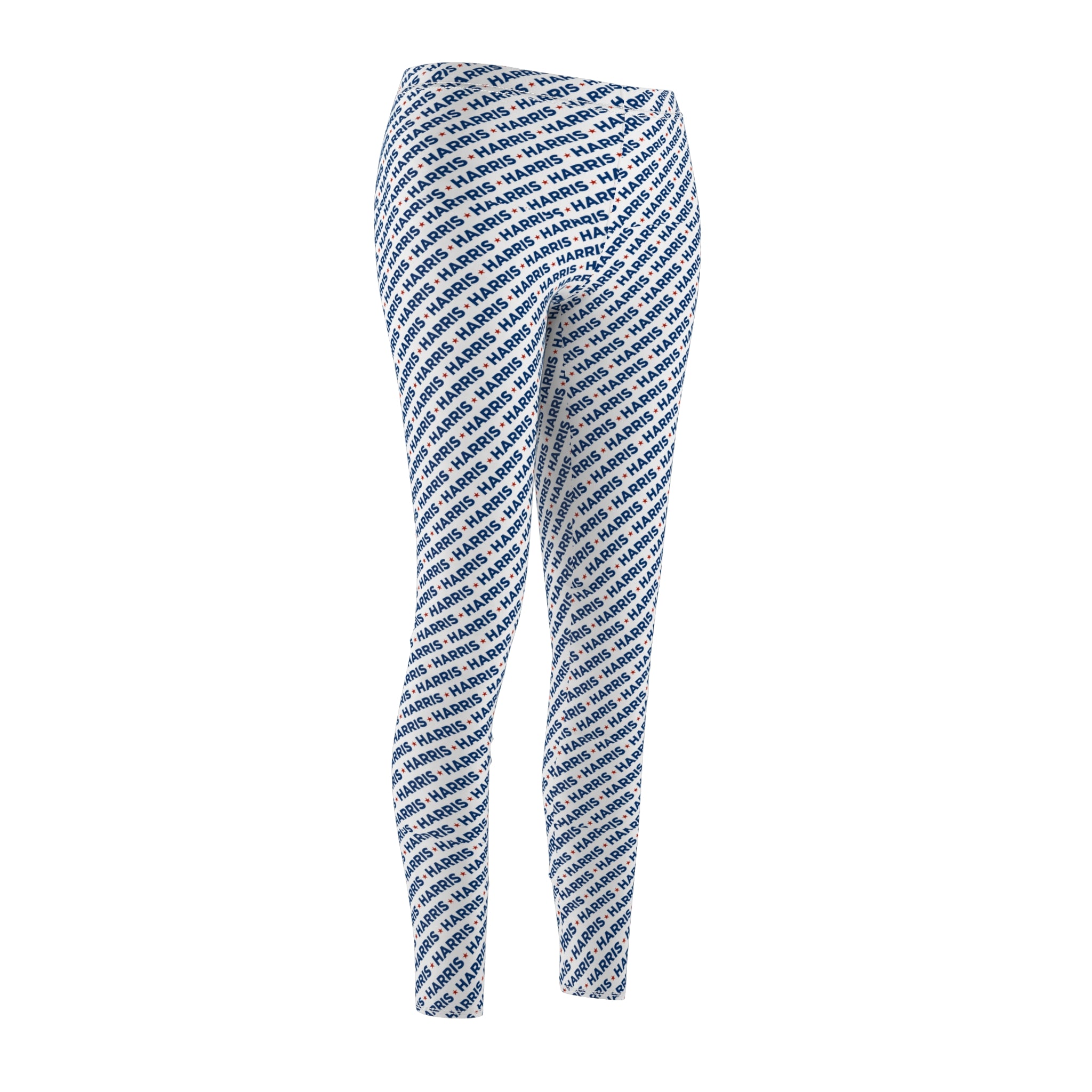 Kamala Harris All-Over Print Leggings – Political Graphic Leggings for Progressive Everyday Style