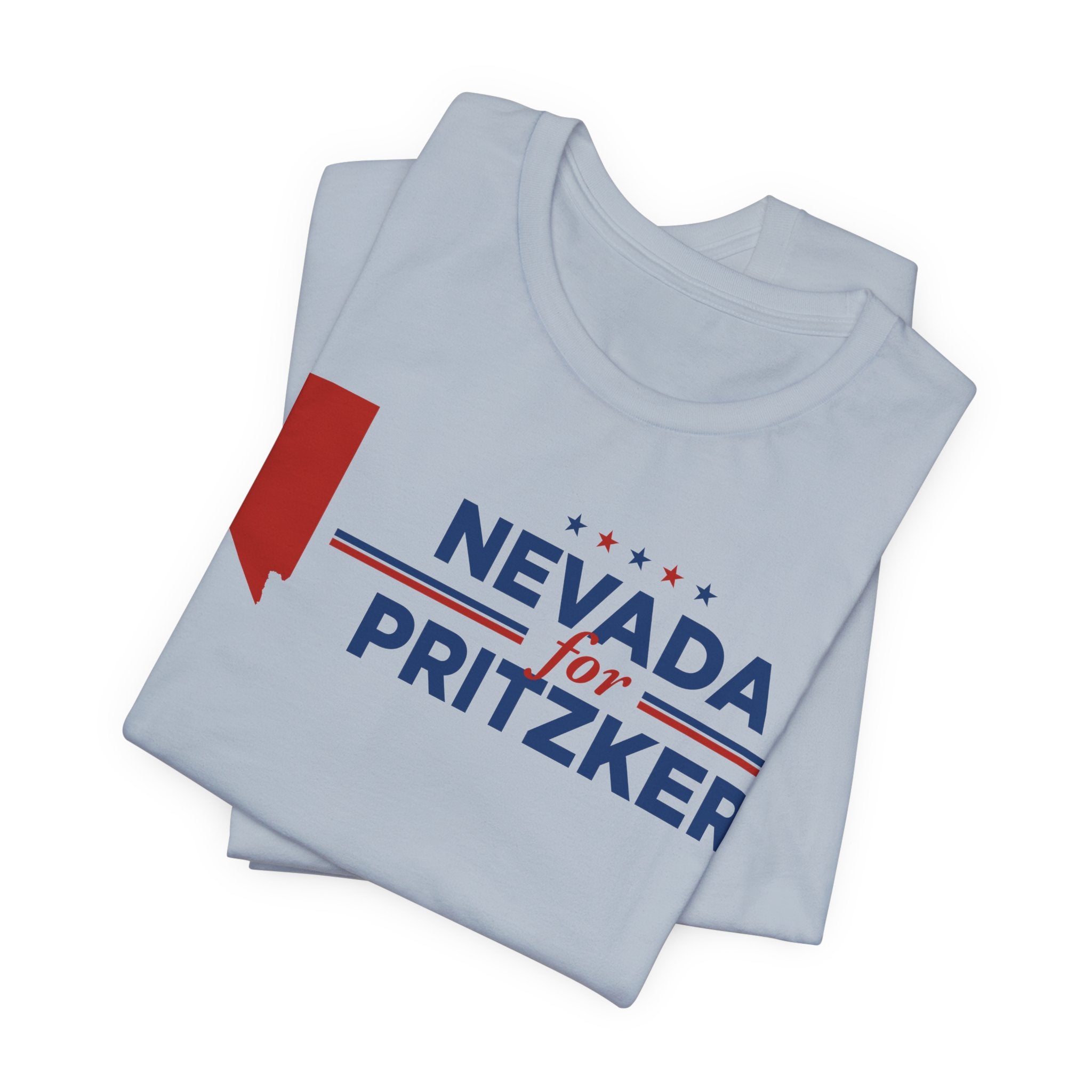 Nevada for J.B. Pritzker for President Campaign T-Shirt 2028