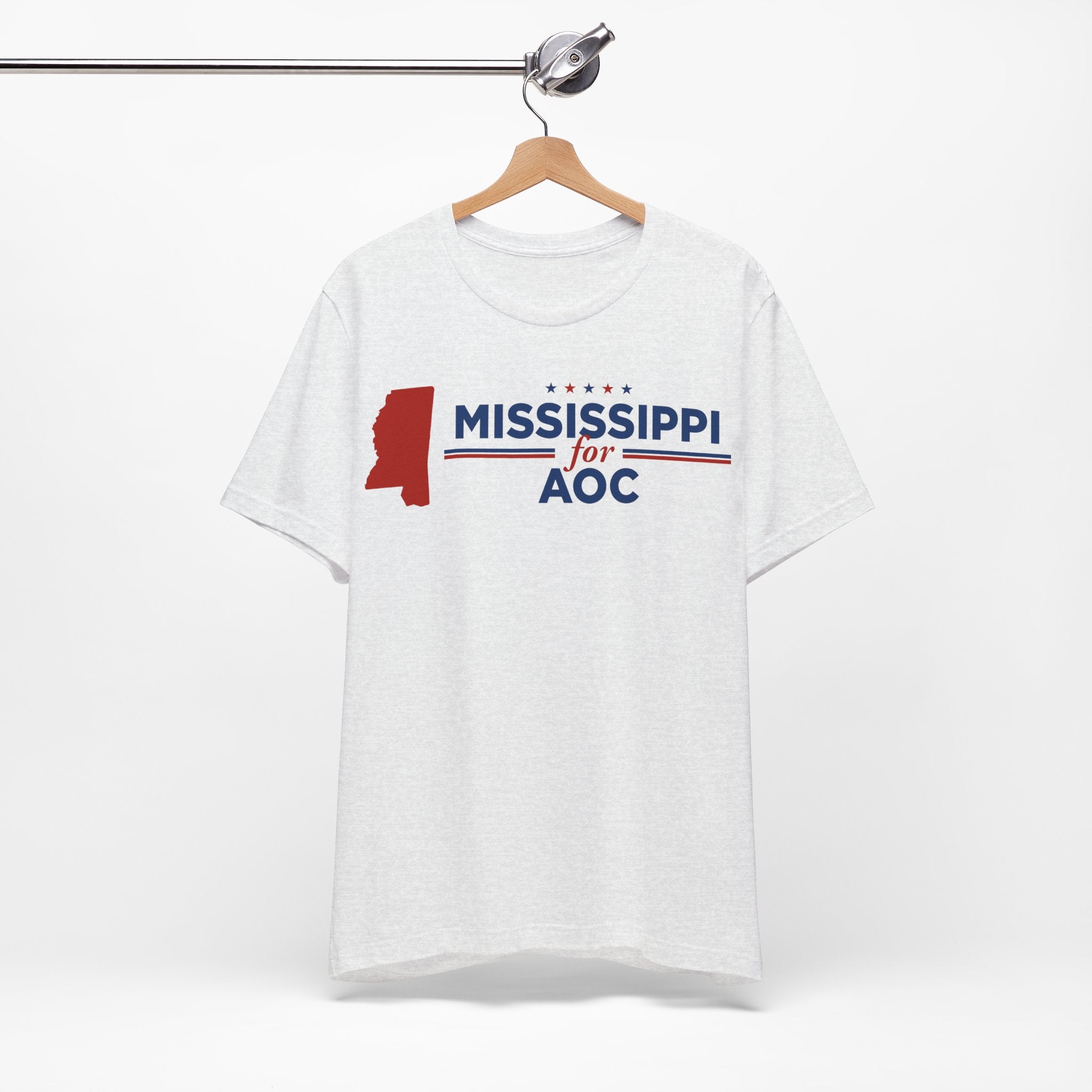 Mississippi for AOC for President Campaign T-Shirt 2028