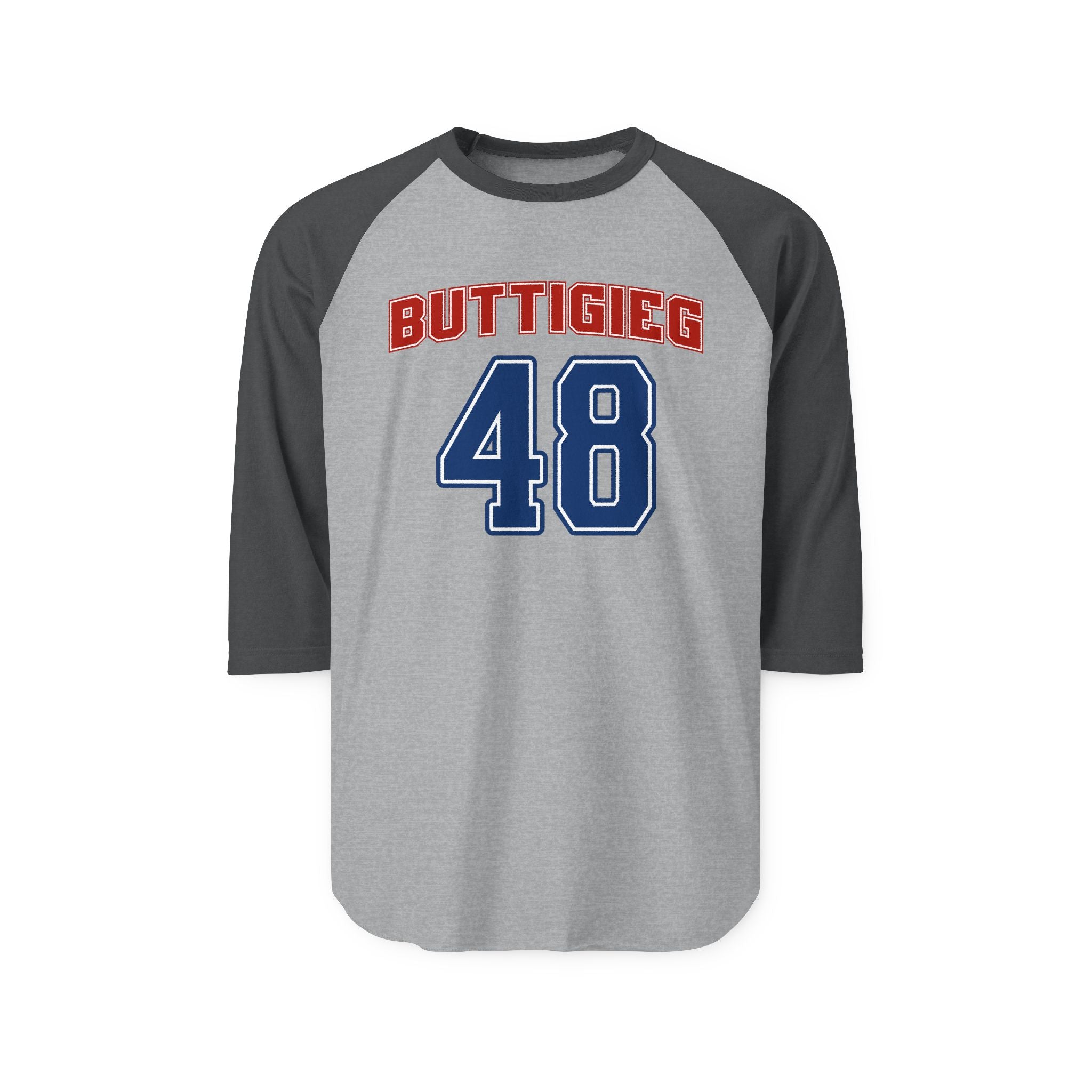 Team Pete Buttigieg - 48th President Vintage Varsity Baseball T-Shirt