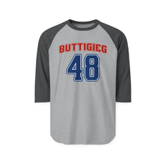 Team Pete Buttigieg - 48th President Vintage Varsity Baseball T-Shirt