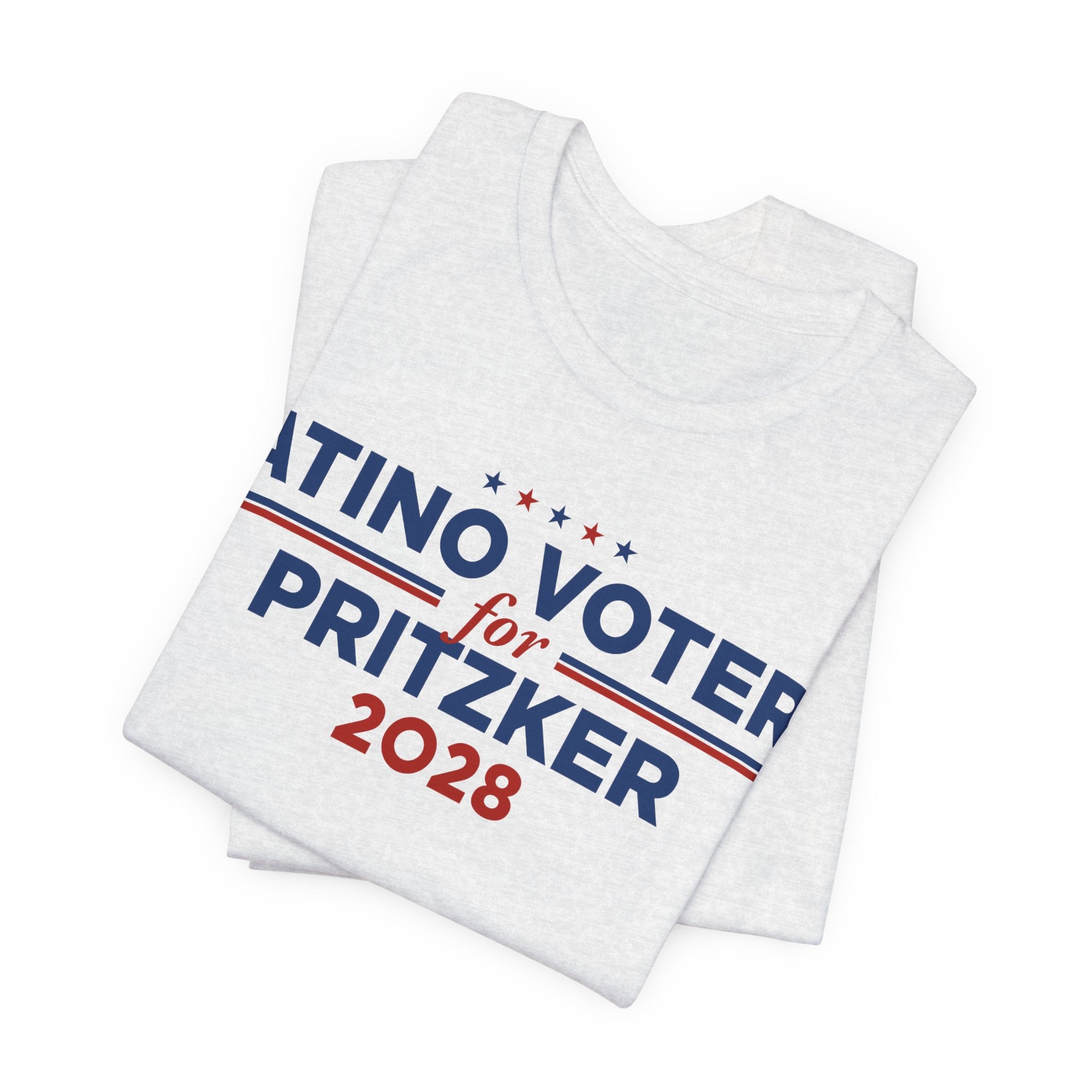 Latino Voters for J.B. Pritzker for President Campaign T-Shirt 2028