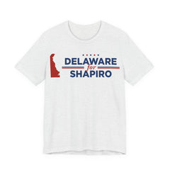Delaware for Josh Shapiro for President Campaign T-Shirt 2028