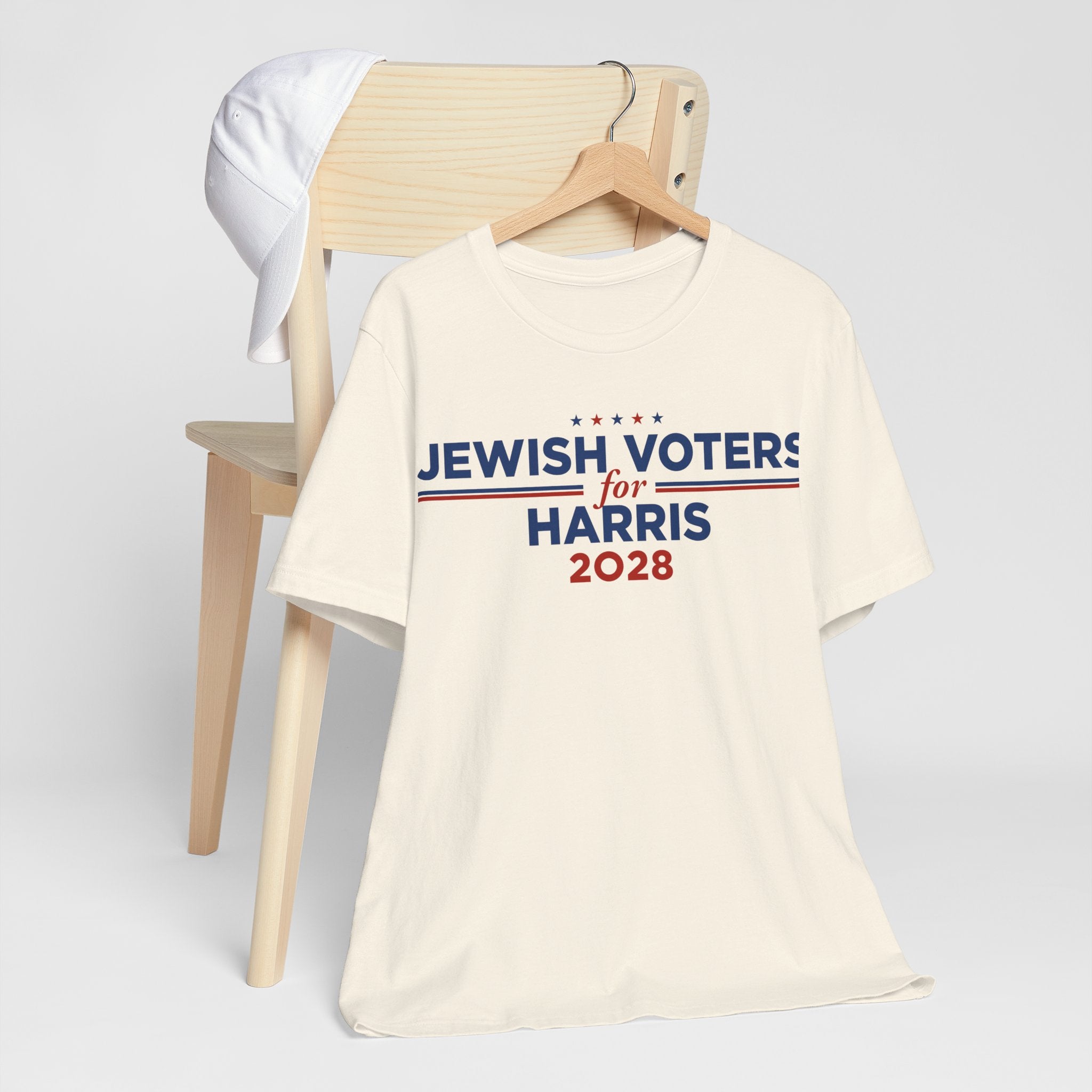 Jewish Voters for Kamala Harris for President Campaign T-Shirt 2028