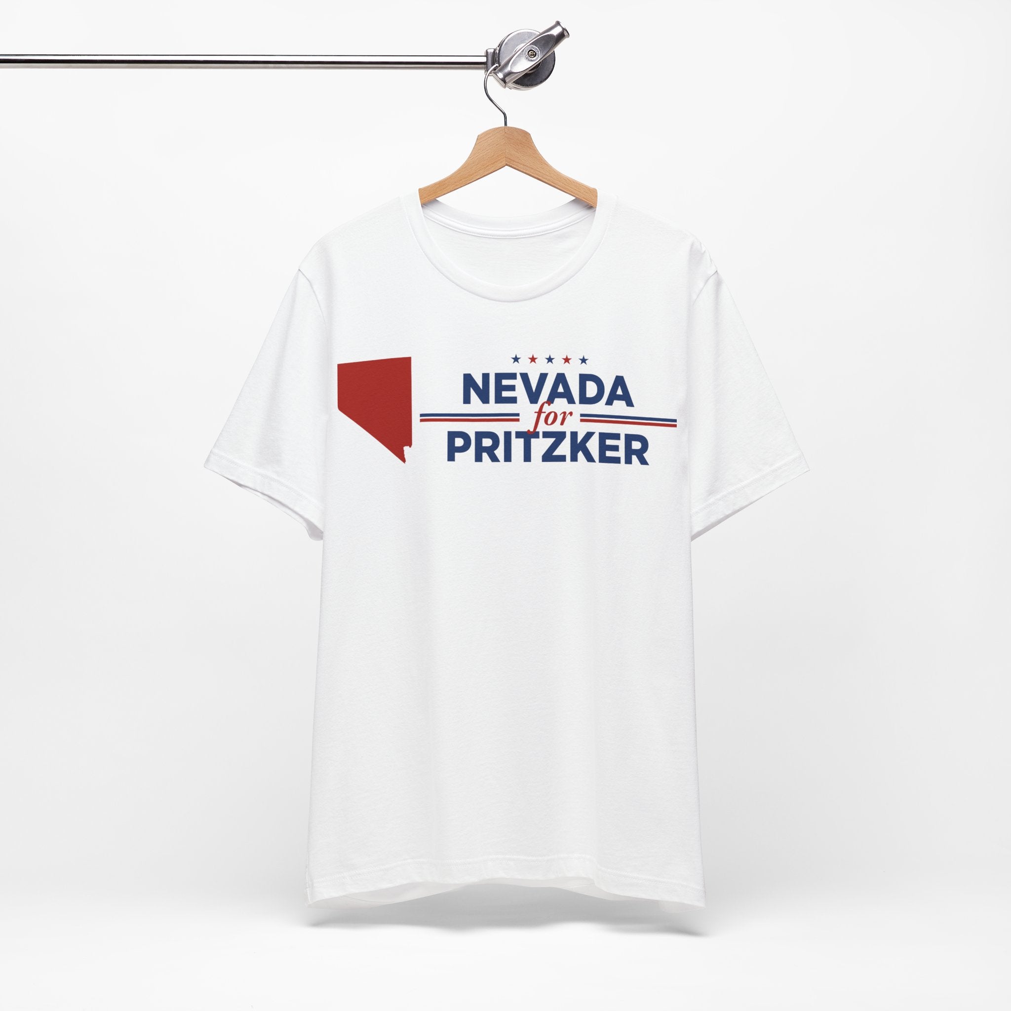 Nevada for J.B. Pritzker for President Campaign T-Shirt 2028