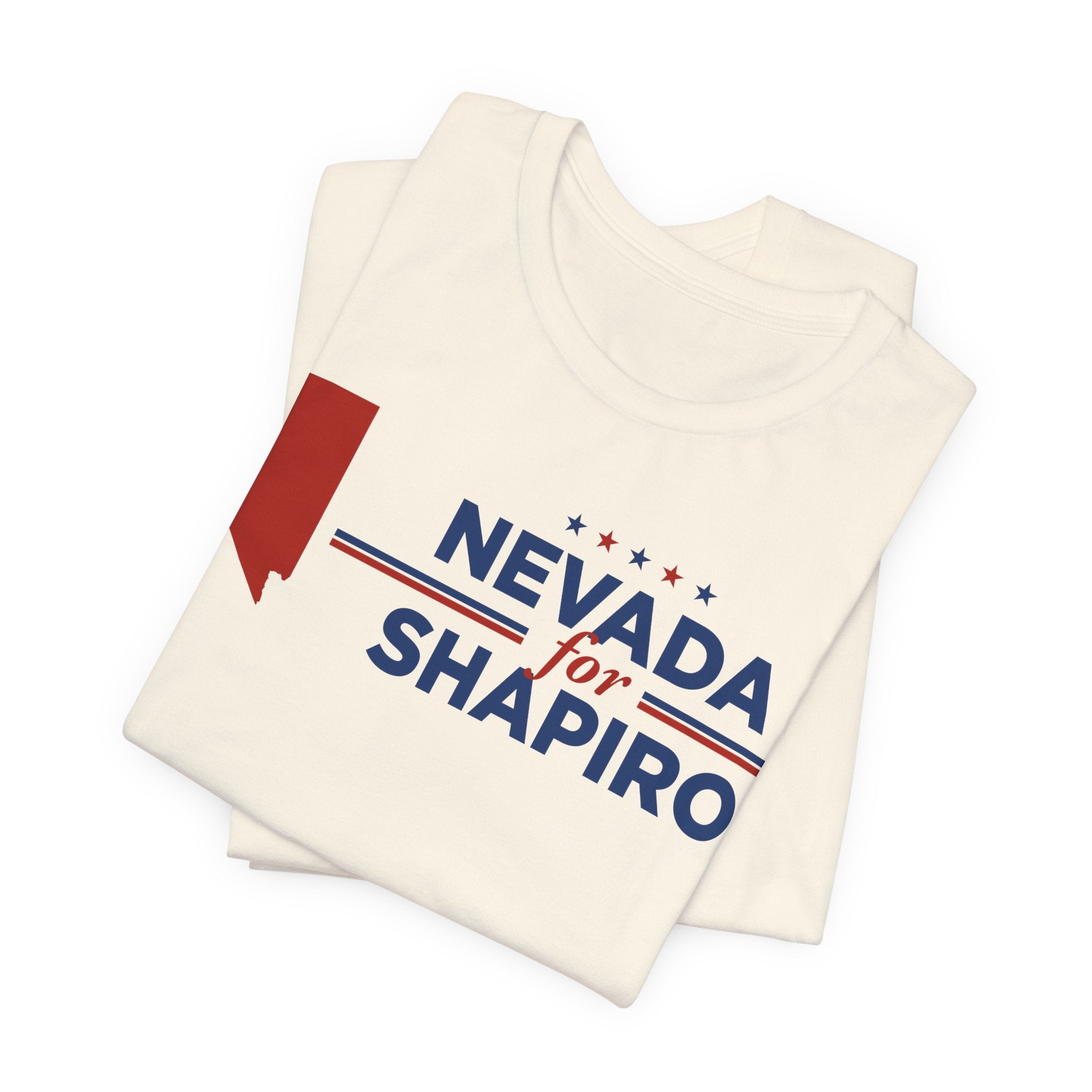 Nevada for Josh Shapiro for President Campaign T-Shirt 2028