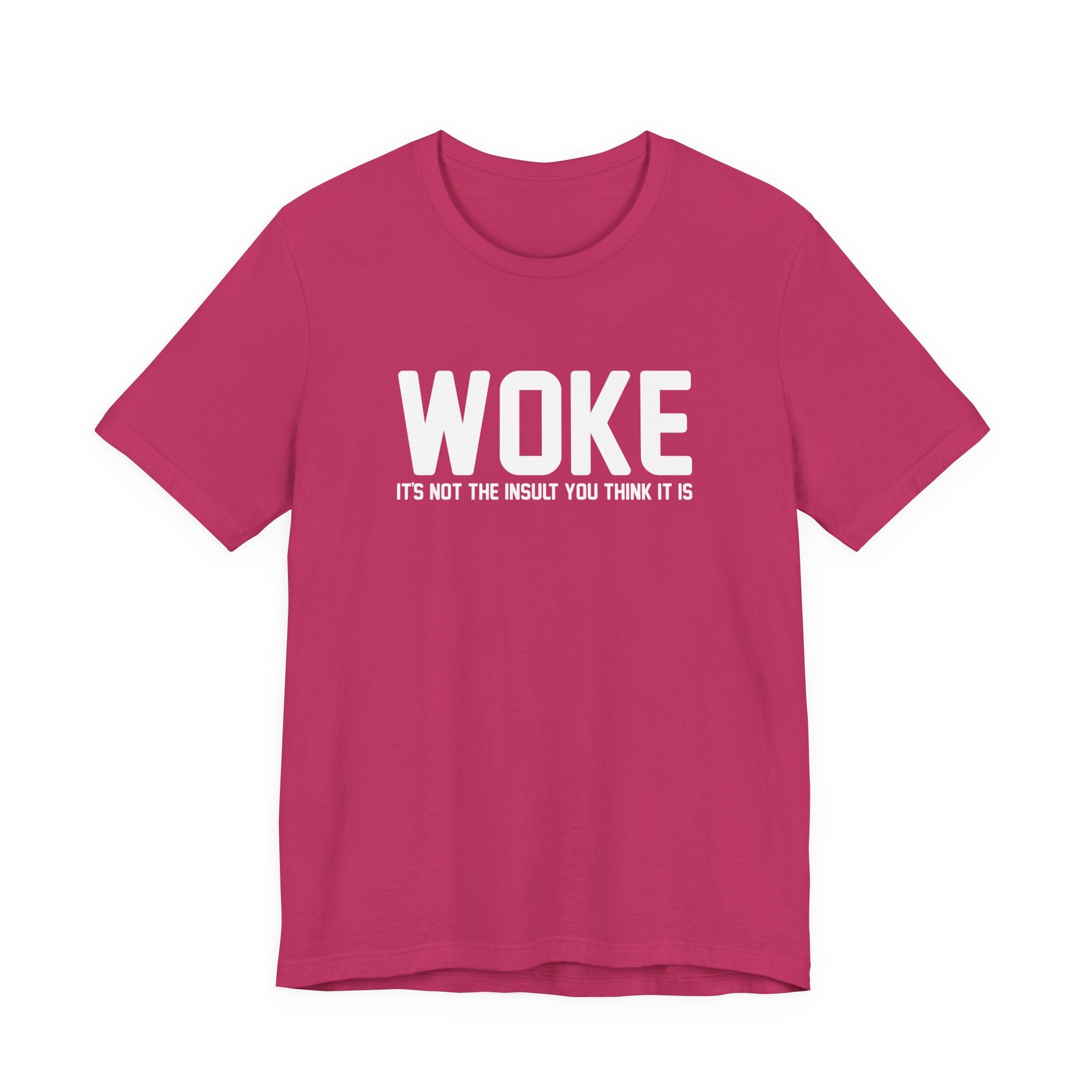 Woke is Not the Insult You Think it is Unisex T-Shirt - Progressive Informed Tee - Social Justice - Equality and Equity