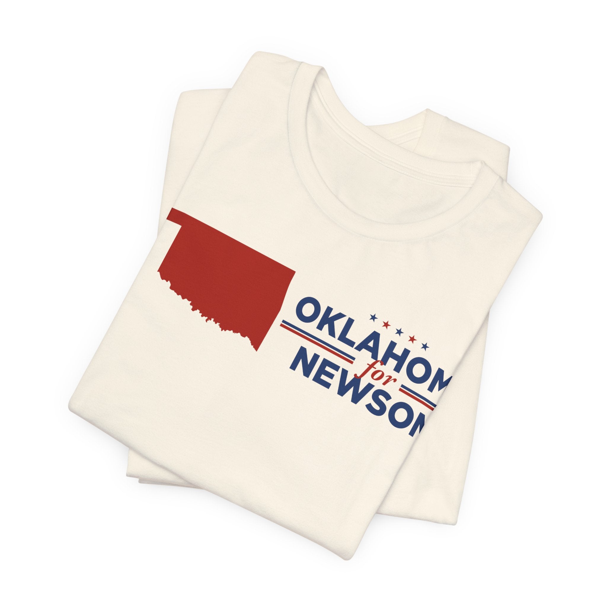 Oklahoma for Gavin Newsom for President Campaign T-Shirt 2028