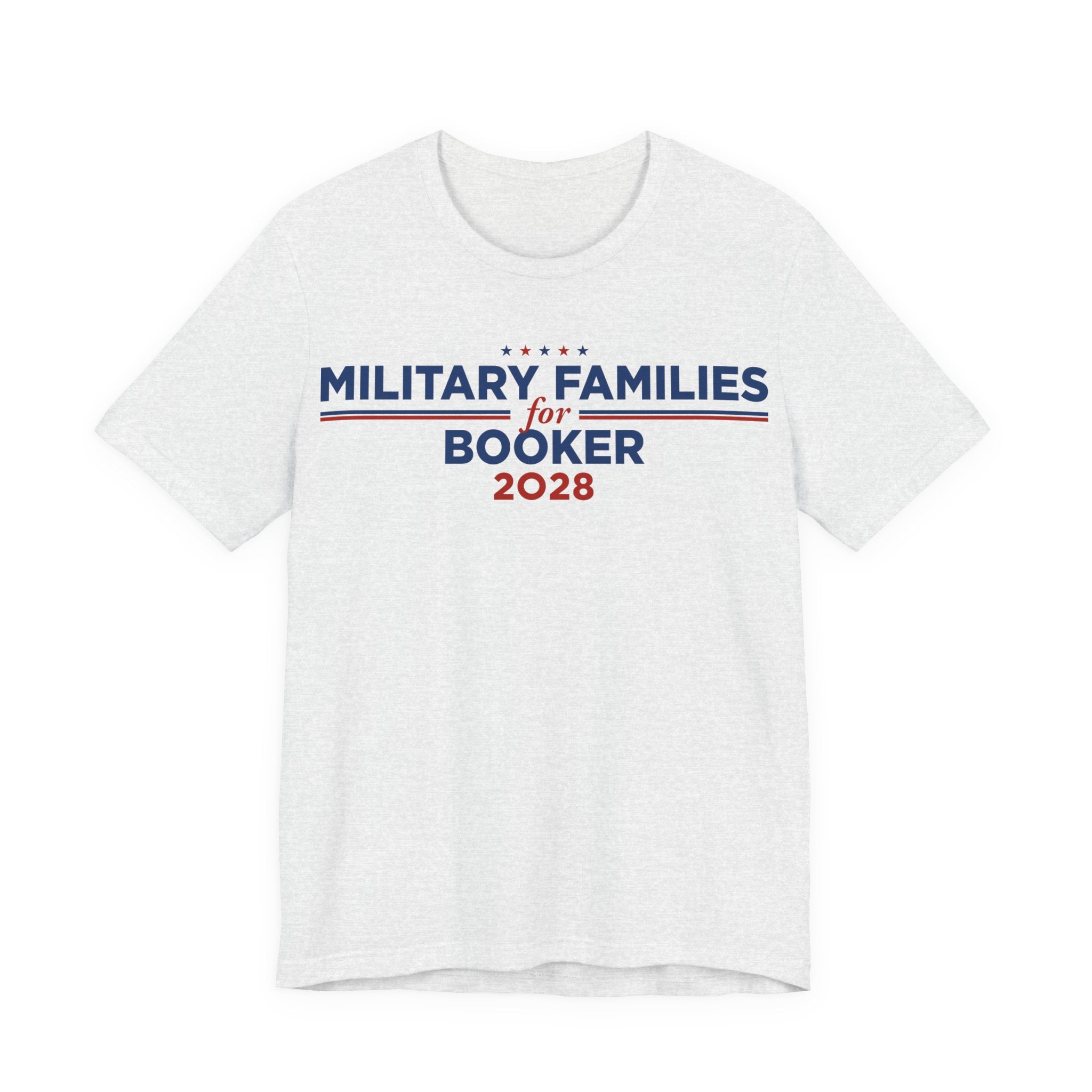 Military Families for Cory Booker for President Campaign T-Shirt 2028