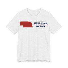 Nebraska for Kamala Harris for President Campaign T-Shirt 2028