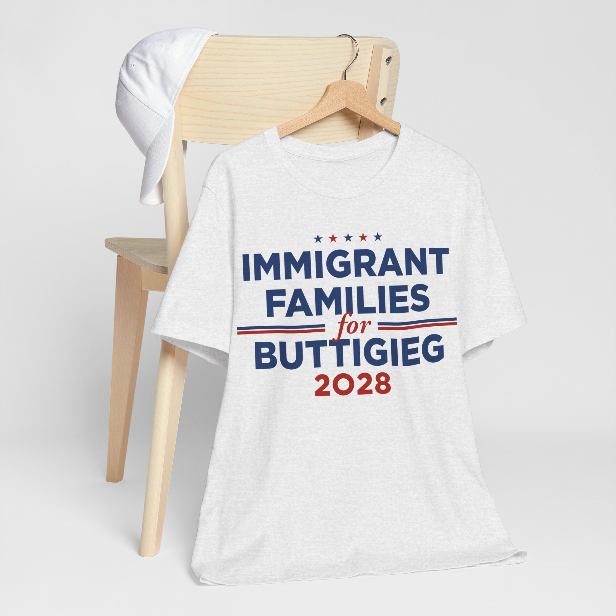 Immigrant Families for Pete Buttigieg for President Campaign T-Shirt 2028