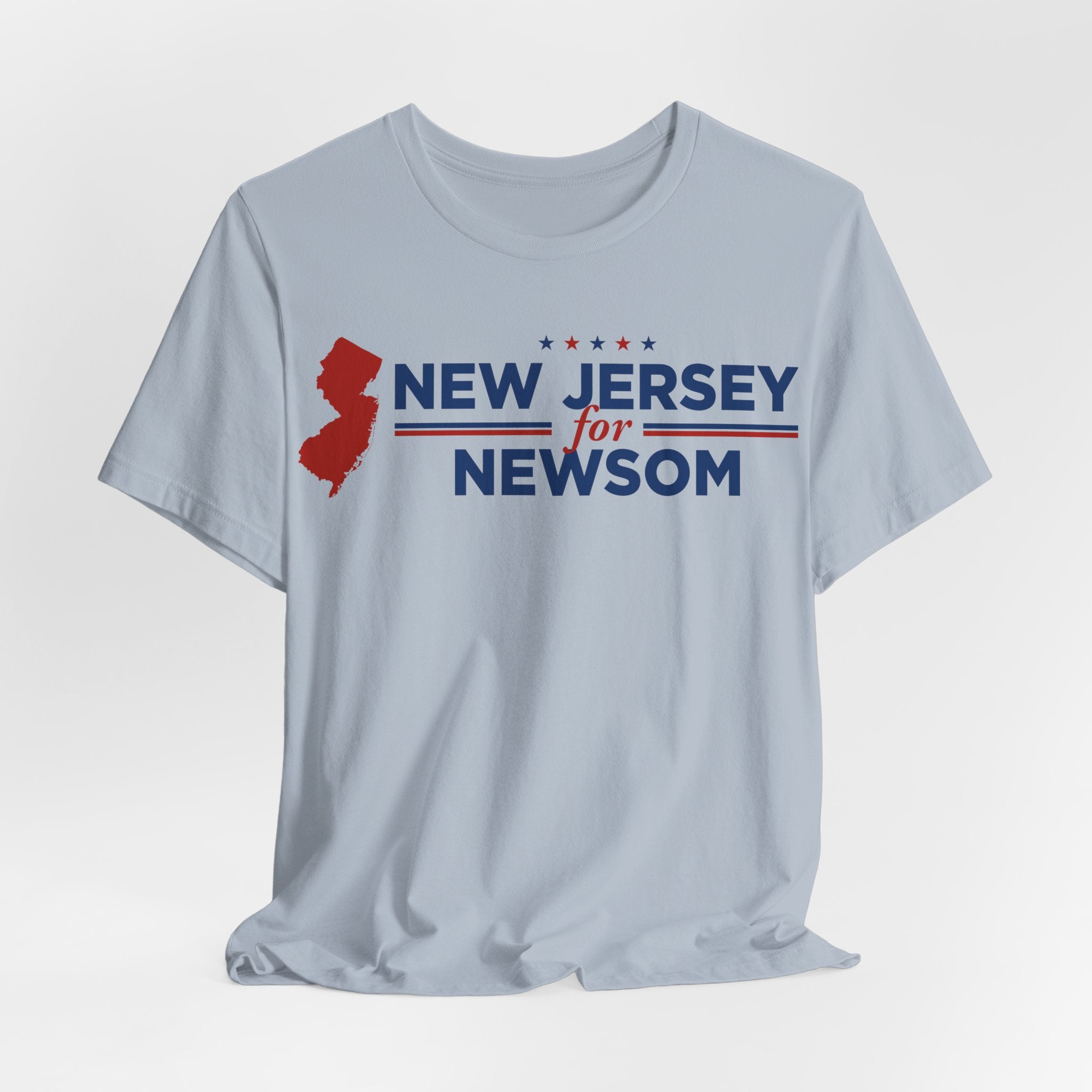 New Jersey for Gavin Newsom for President Campaign T-Shirt 2028