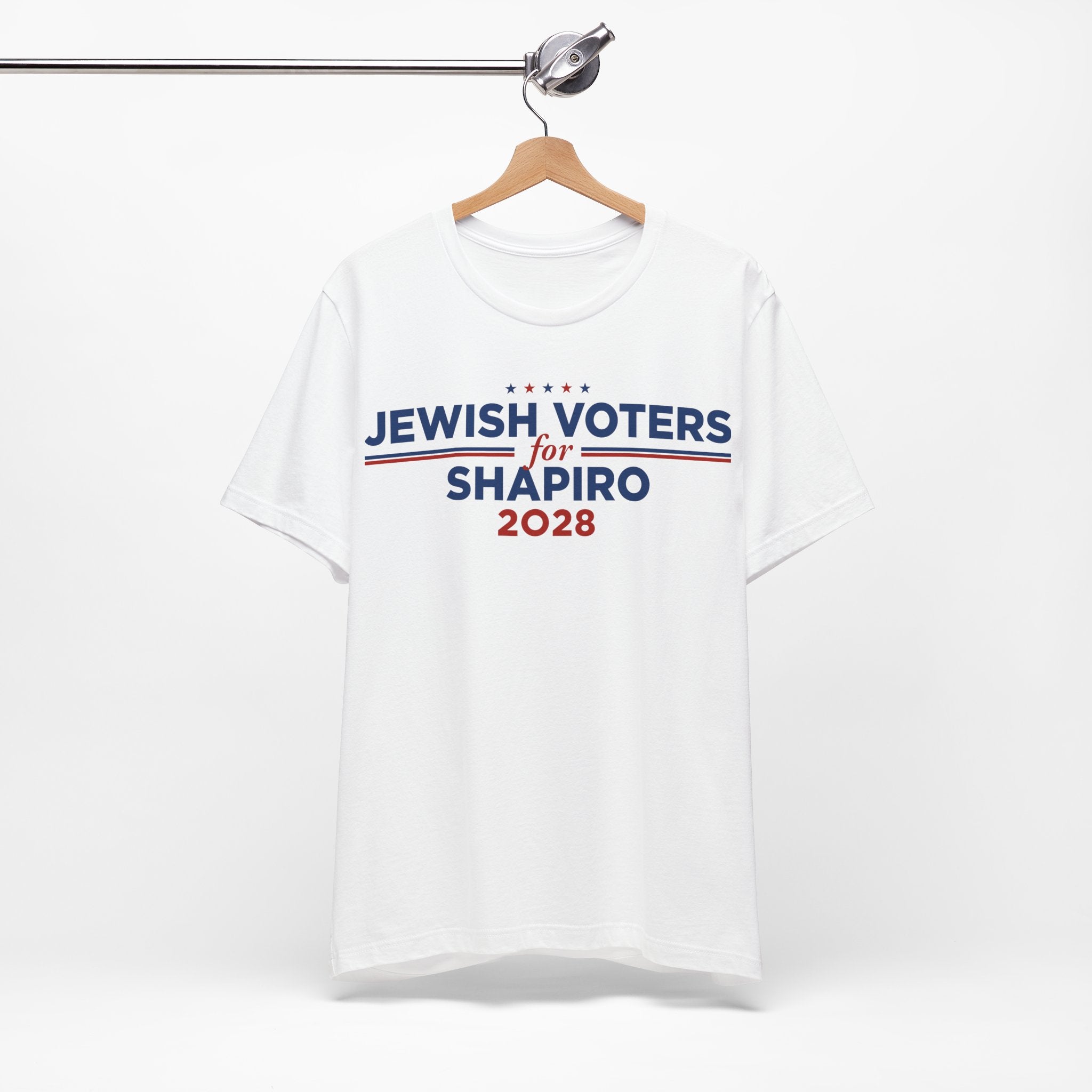 Jewish Voters for Josh Shapiro for President Campaign T-Shirt 2028