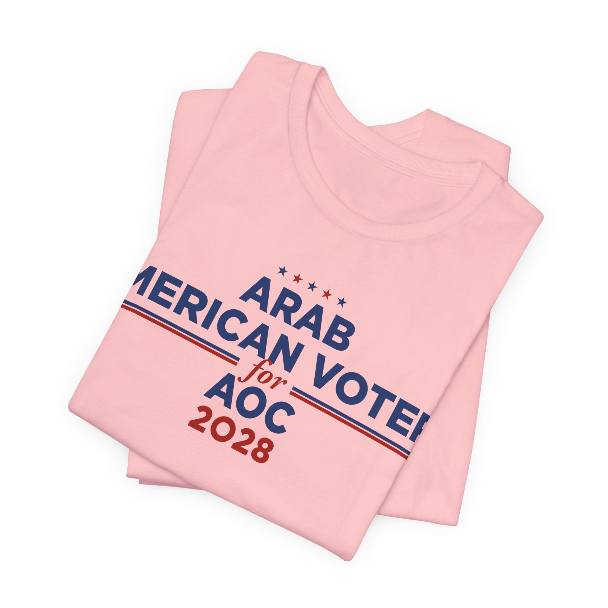 Arab American Voters for AOC for President Campaign T-Shirt 2028