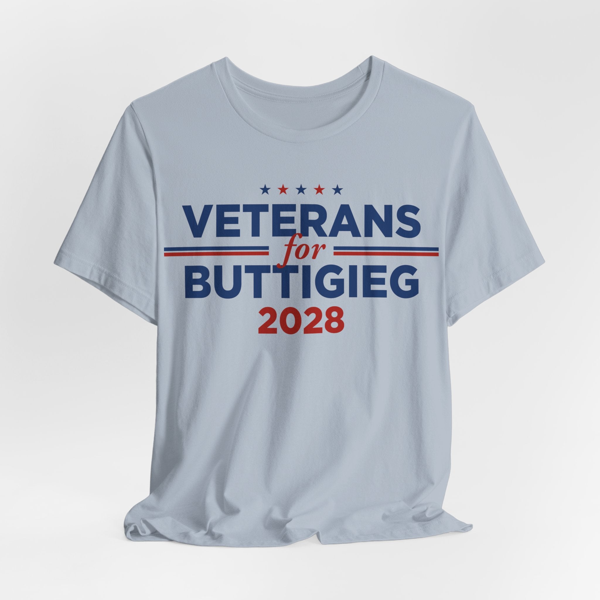 Veterans for Pete Buttigieg for President Campaign T-Shirt 2028