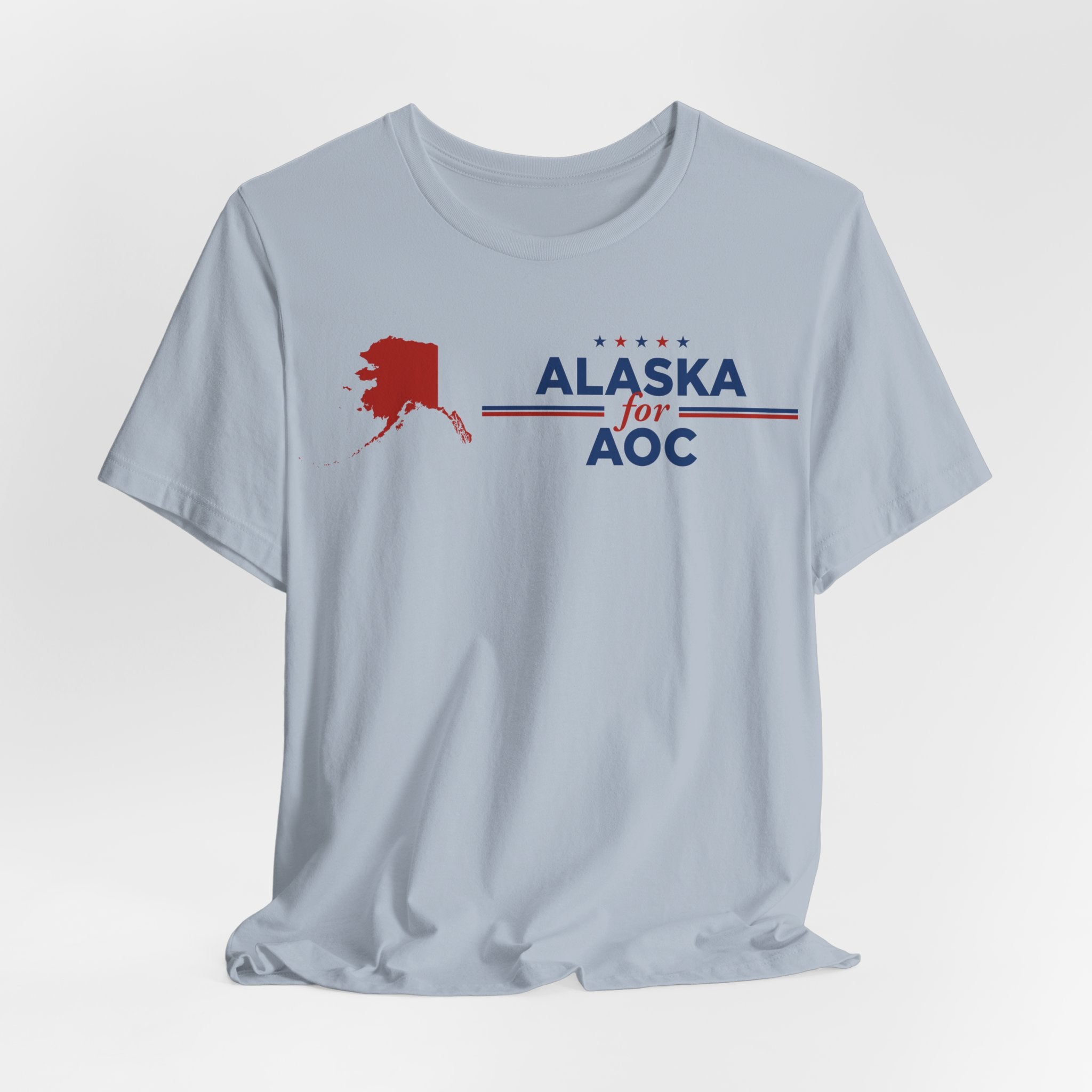 Alaska for AOC for President Campaign T-Shirt 2028