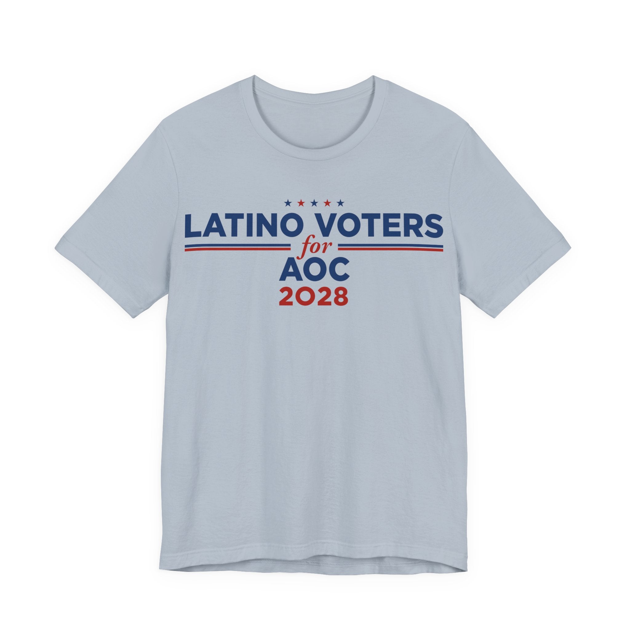 Latino Voters for AOC for President Campaign T-Shirt 2028