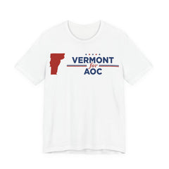 Vermont for AOC for President Campaign T-Shirt 2028