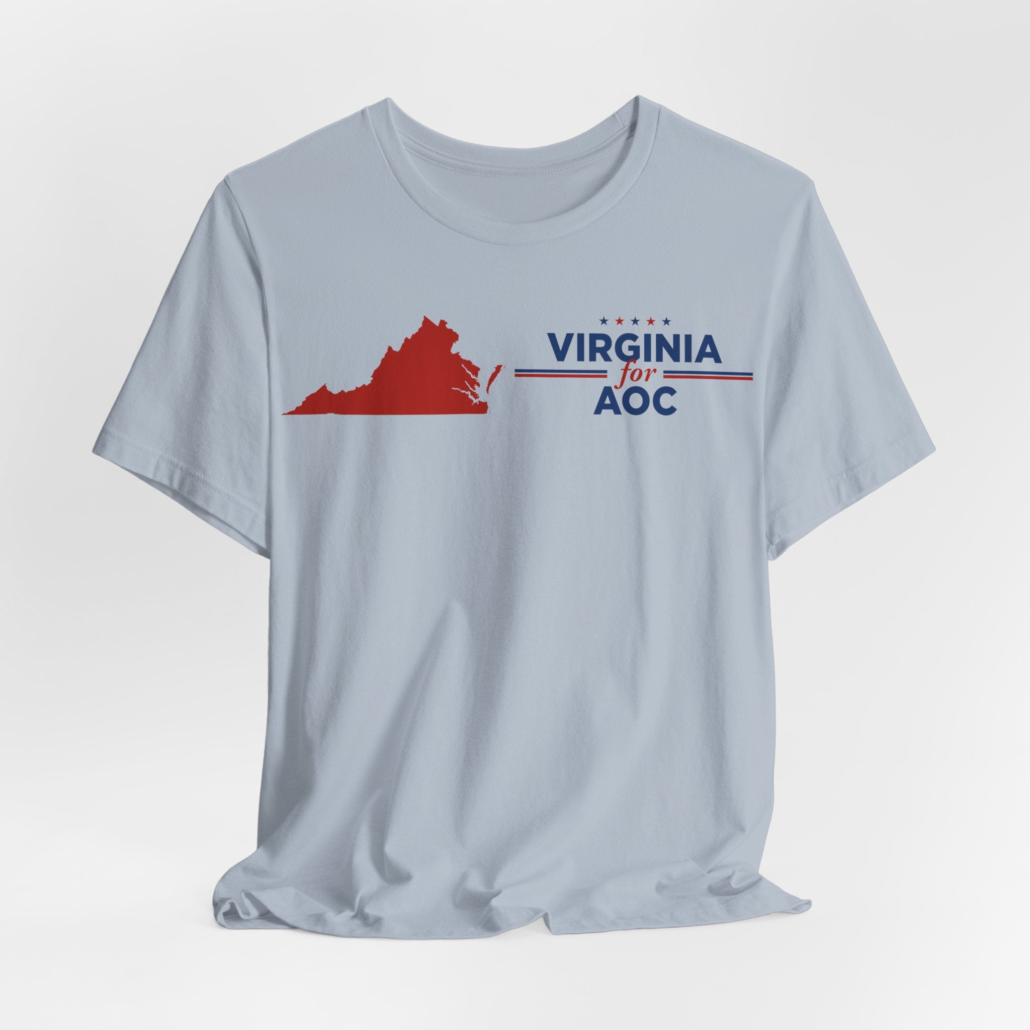 Virginia for AOC for President Campaign T-Shirt 2028
