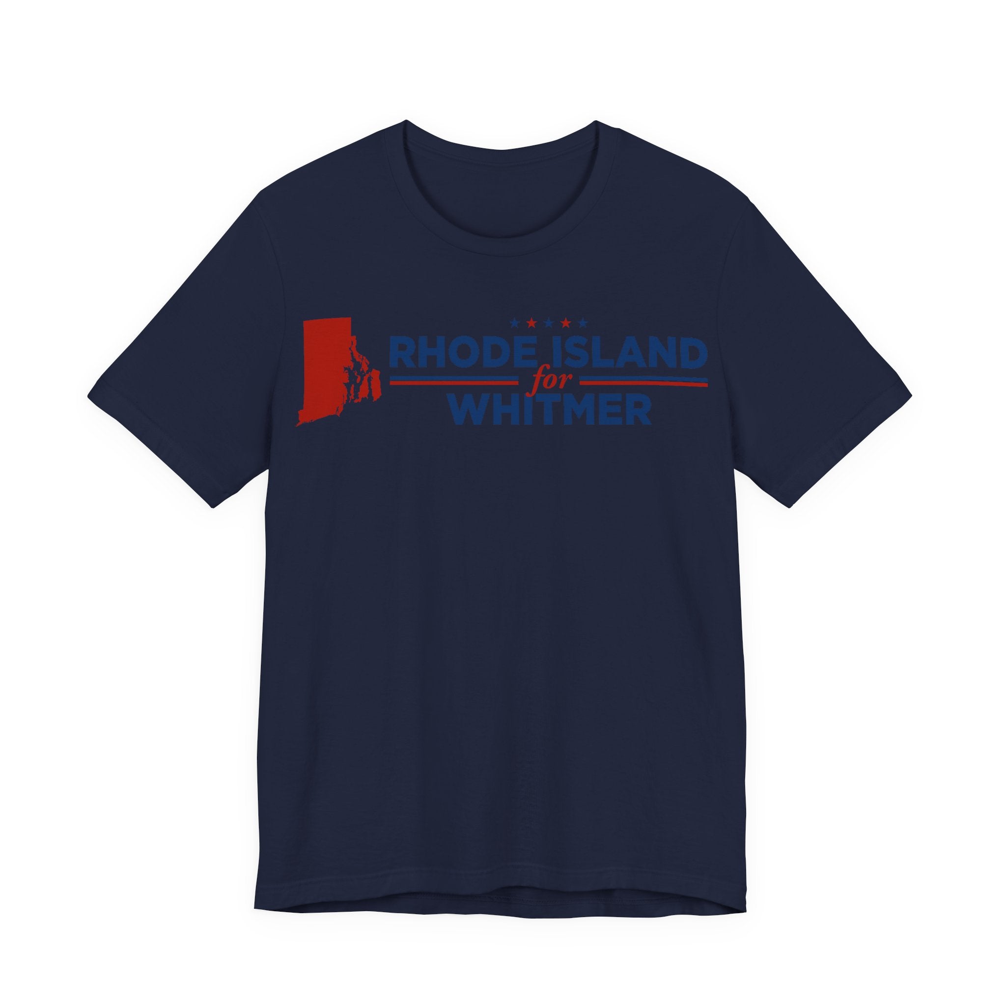 Rhode Island for Gretchen Whitmer for President Campaign T-Shirt 2028