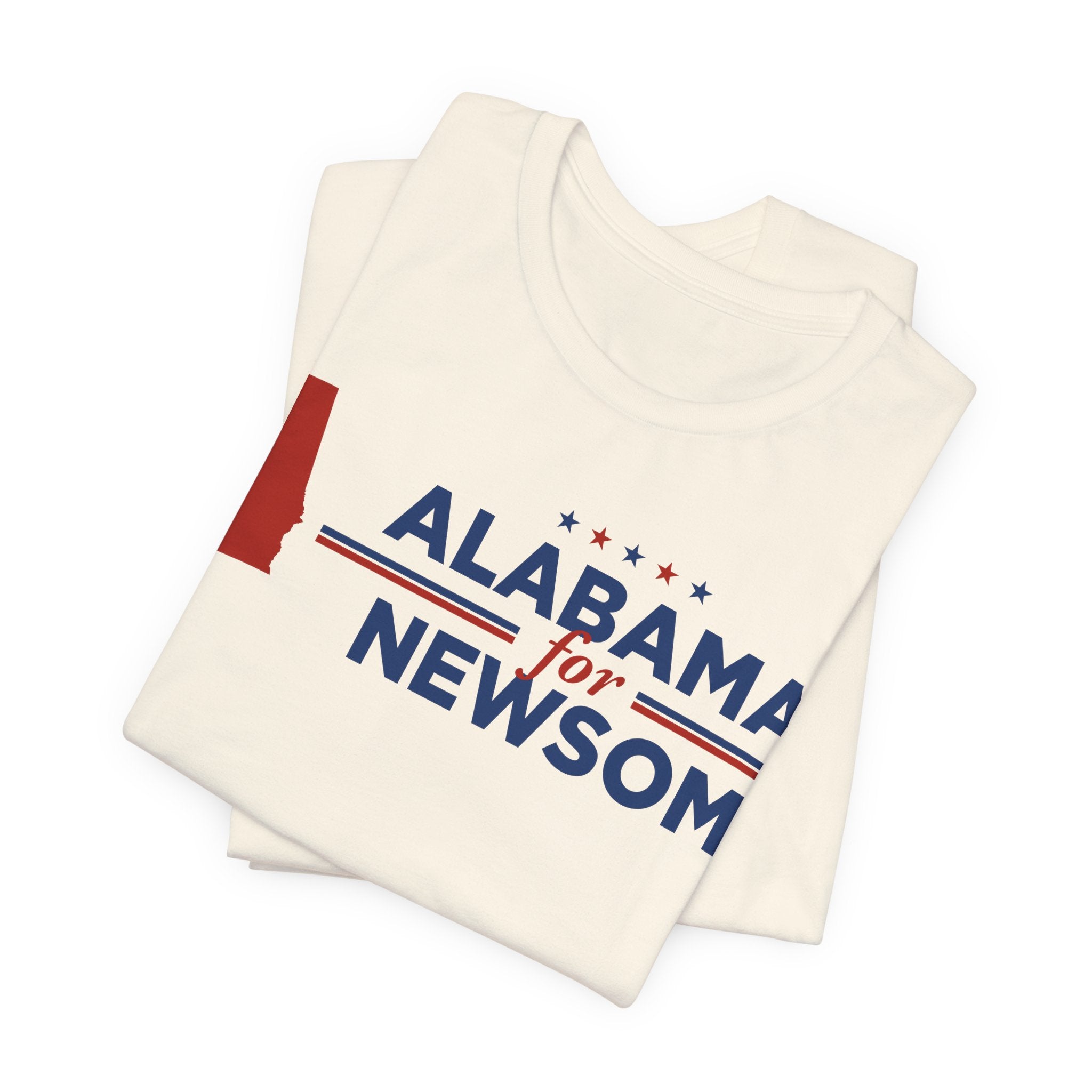 Alabama for Gavin Newsom for President Campaign T-Shirt 2028