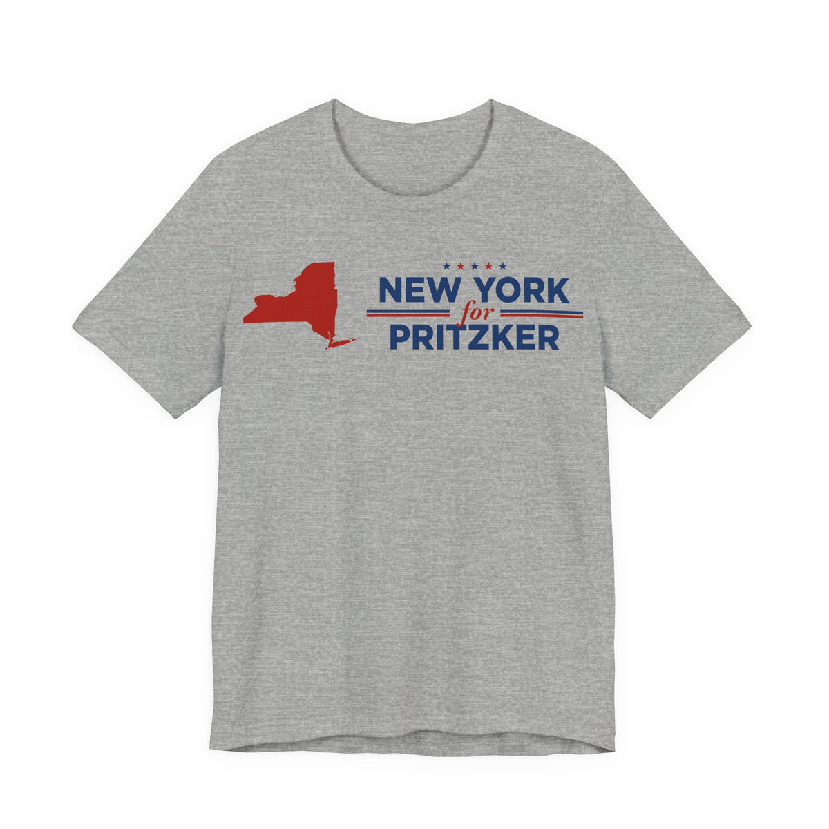 New York for J.B. Pritzker for President Campaign T-Shirt 2028