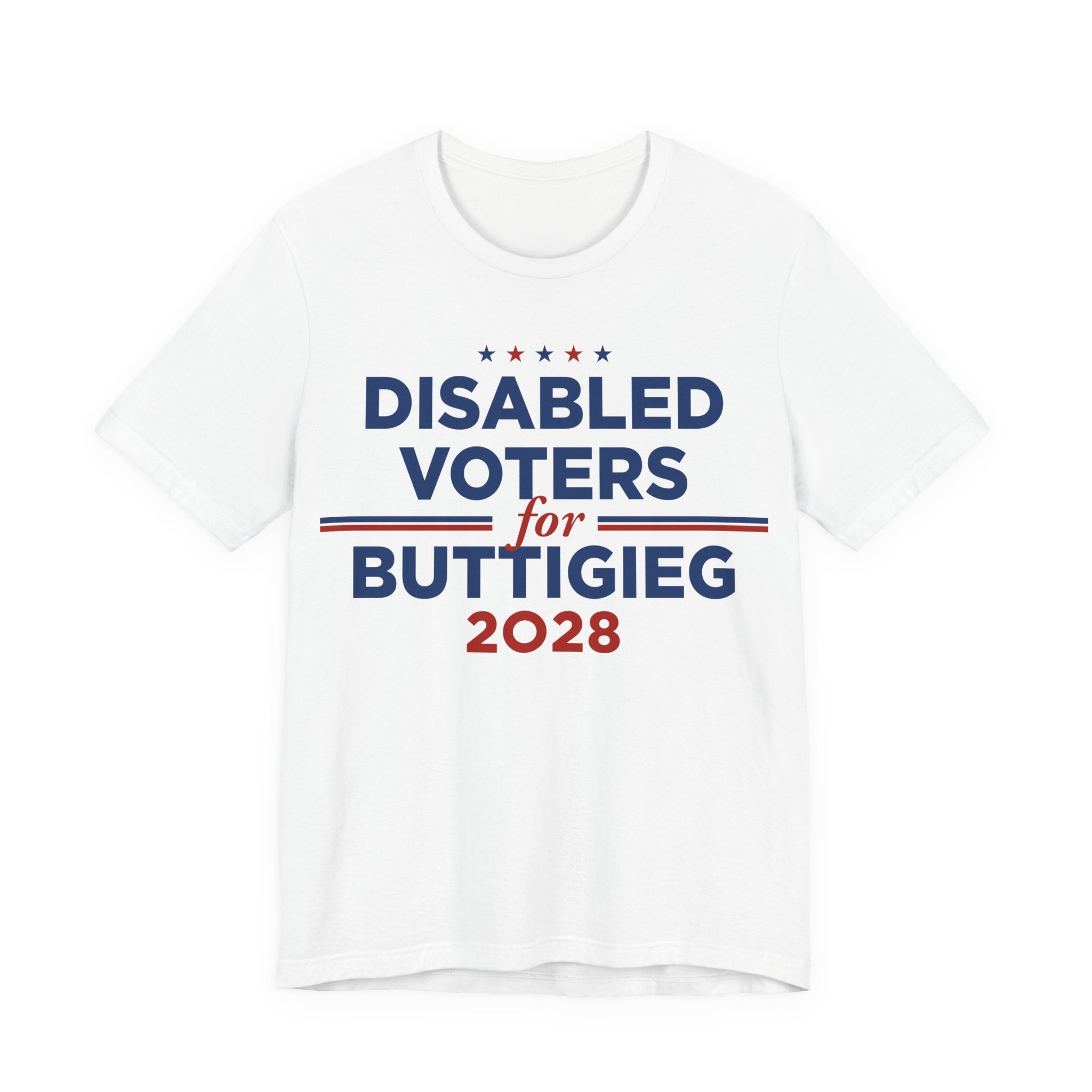 Disabled Voters for Pete Buttigieg for President Campaign T-Shirt 2028