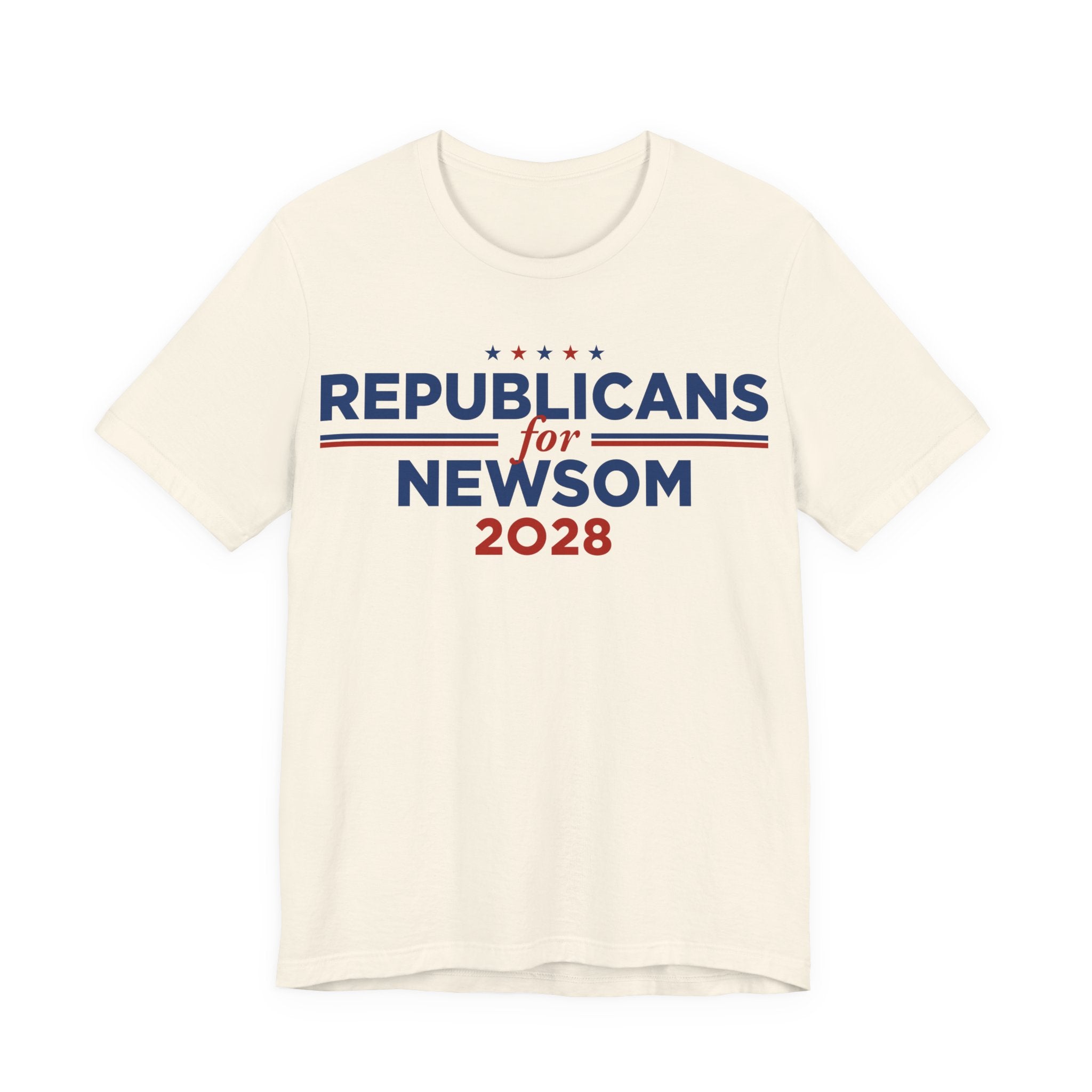 Republicans for Gavin Newsom Campaign T-Shirt for President 2028