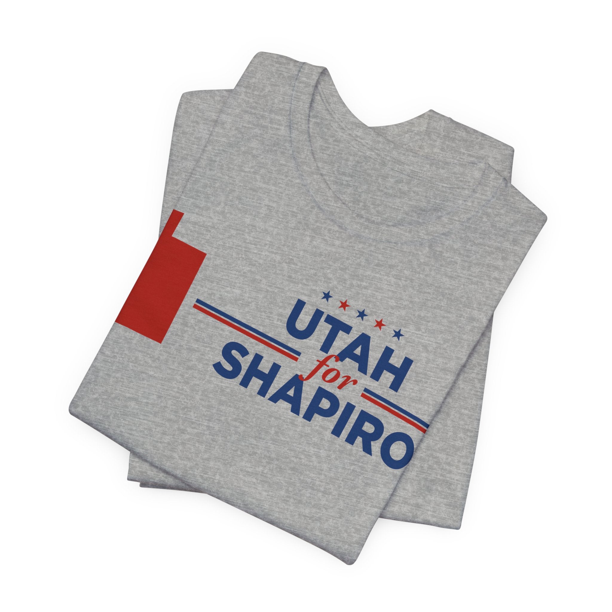 Utah for Josh Shapiro for President Campaign T-Shirt 2028