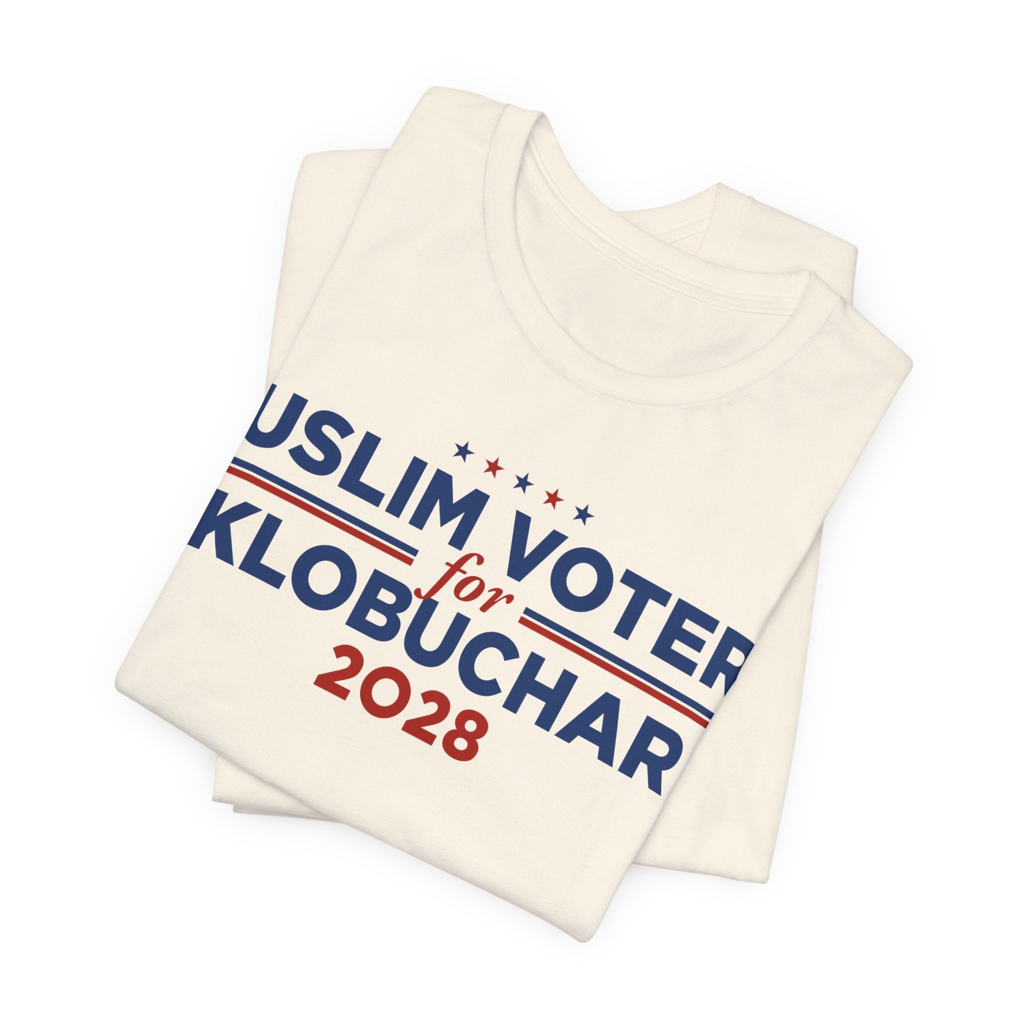 Muslim Voters for Amy Klobuchar for President Campaign T-Shirt 2028