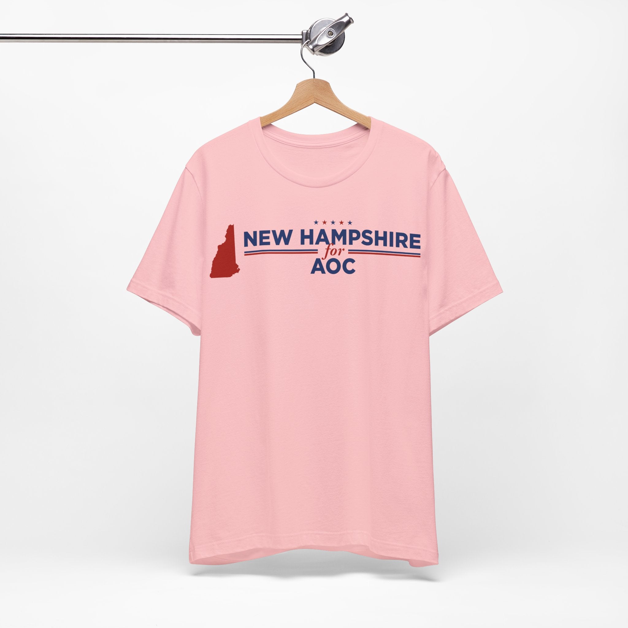 New Hampshire for AOC for President Campaign T-Shirt 2028