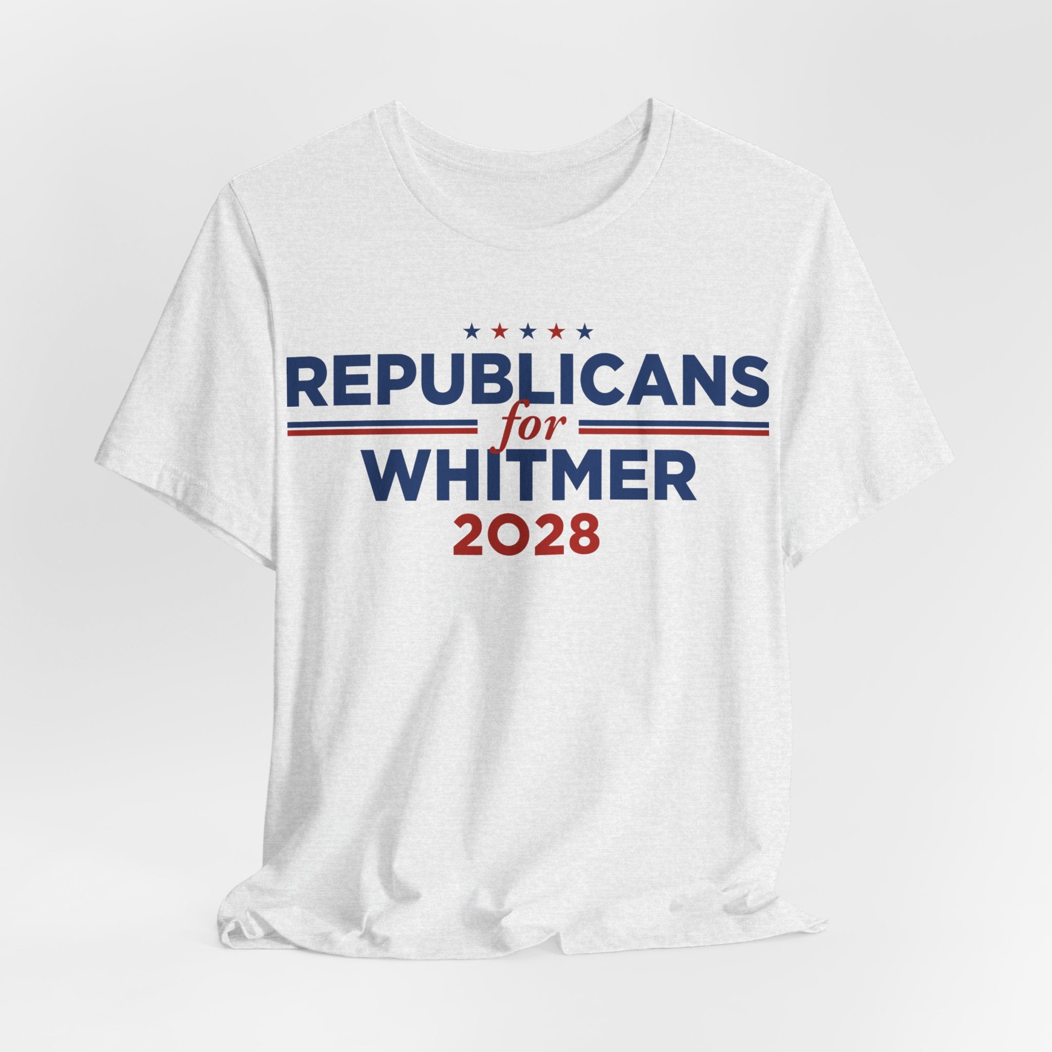 Republicans for Gretchen Whitmer for President Campaign T-Shirt 2028